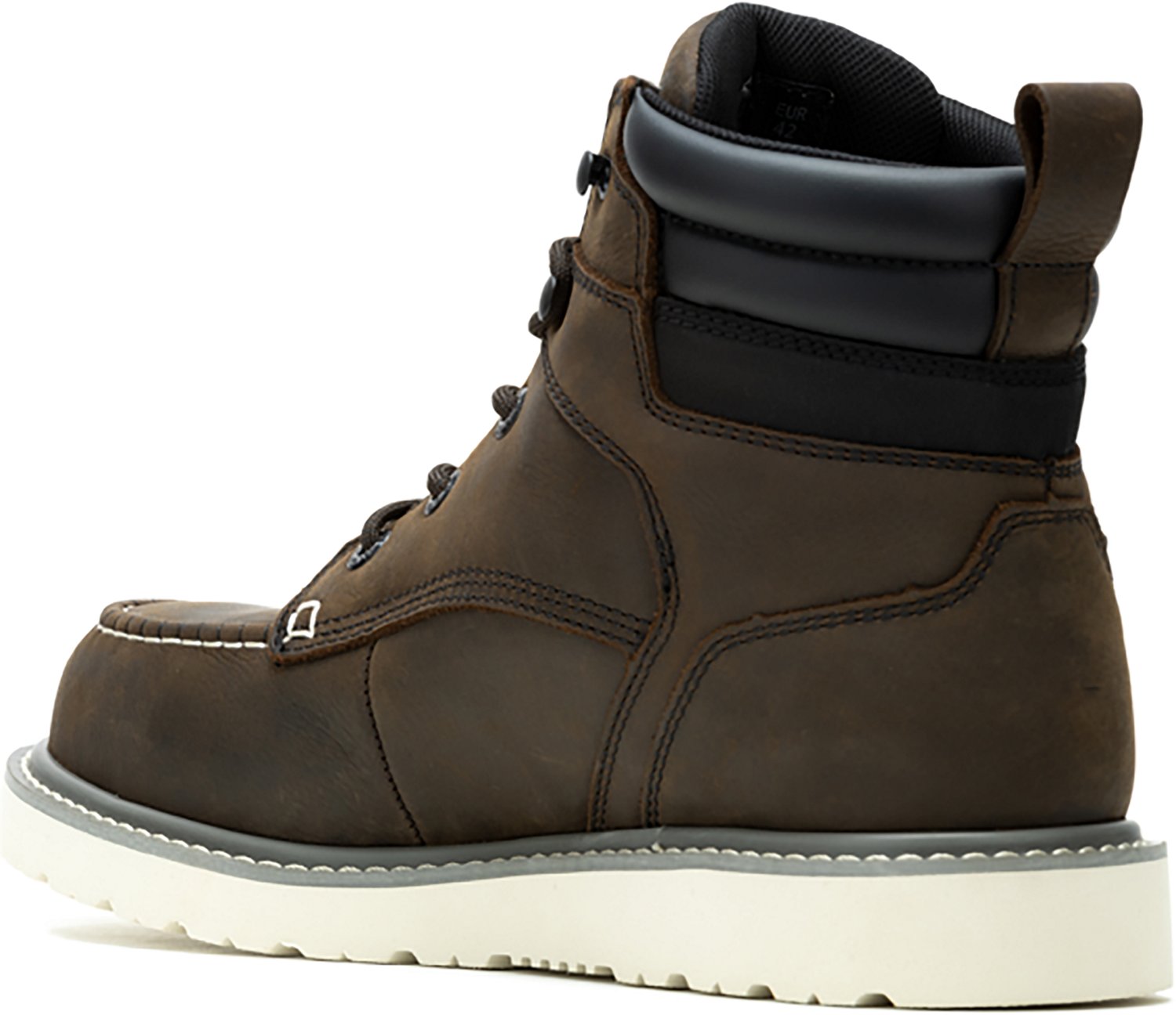 Wolverine Mens Tradesman Wedge Moc Toe Work Boots - view number 3