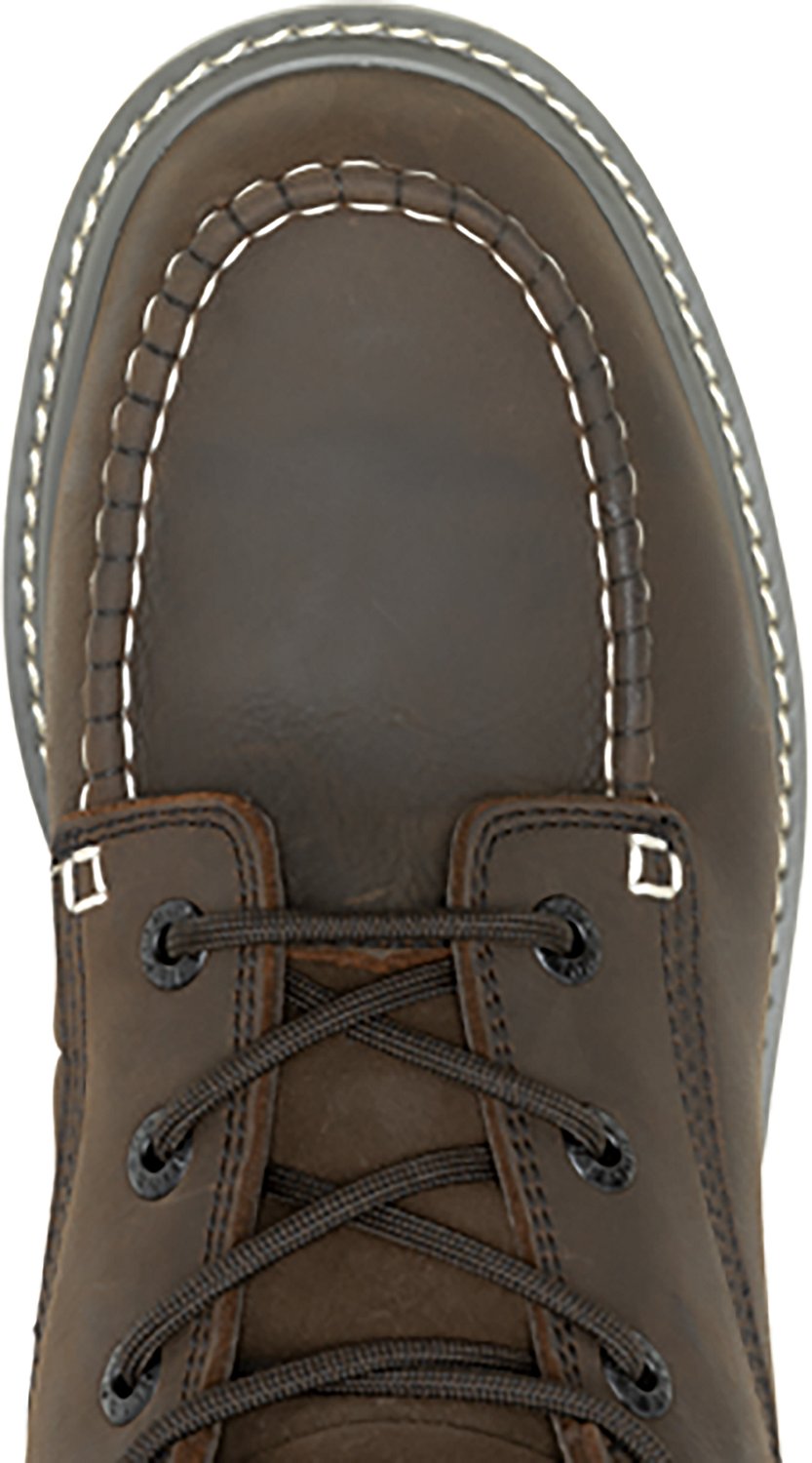 Wolverine Mens Tradesman Wedge Moc Toe Work Boots - view number 4