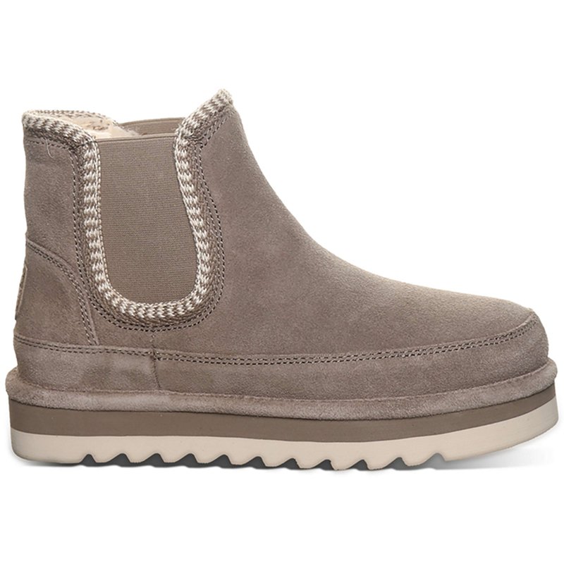 Bearpaw Women's Viola Platform Chelsea Slip-On Boots - Morel