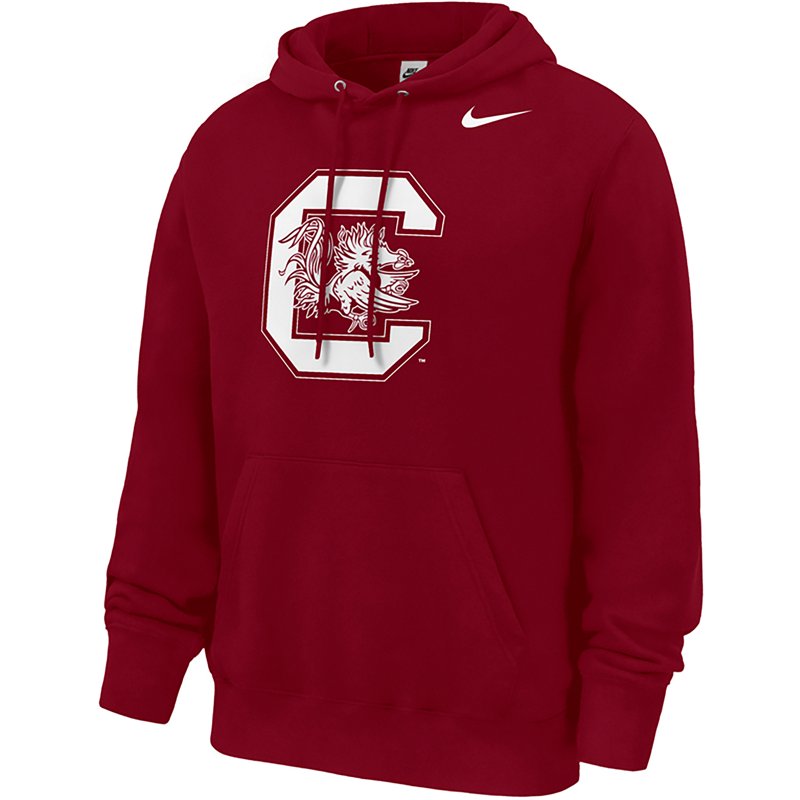 Nike Men's South Carolina Primary Logo Club Fleece Hoodie