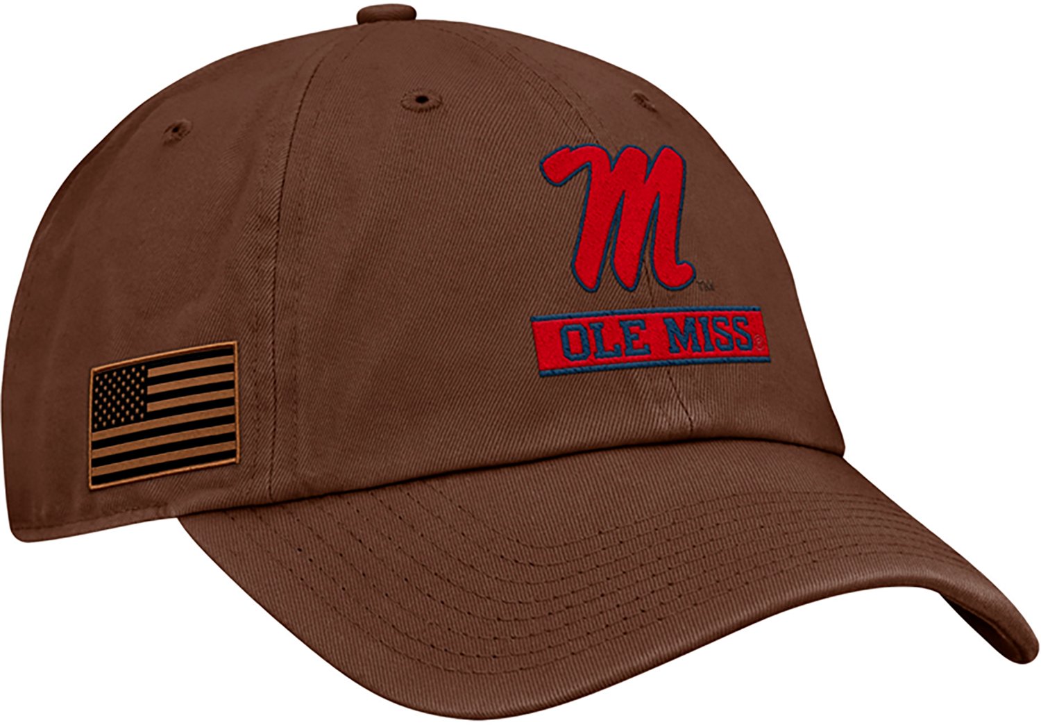 Nike Adults' Ole Miss Military Appreciation Primary Logo Club Cap - view number 2