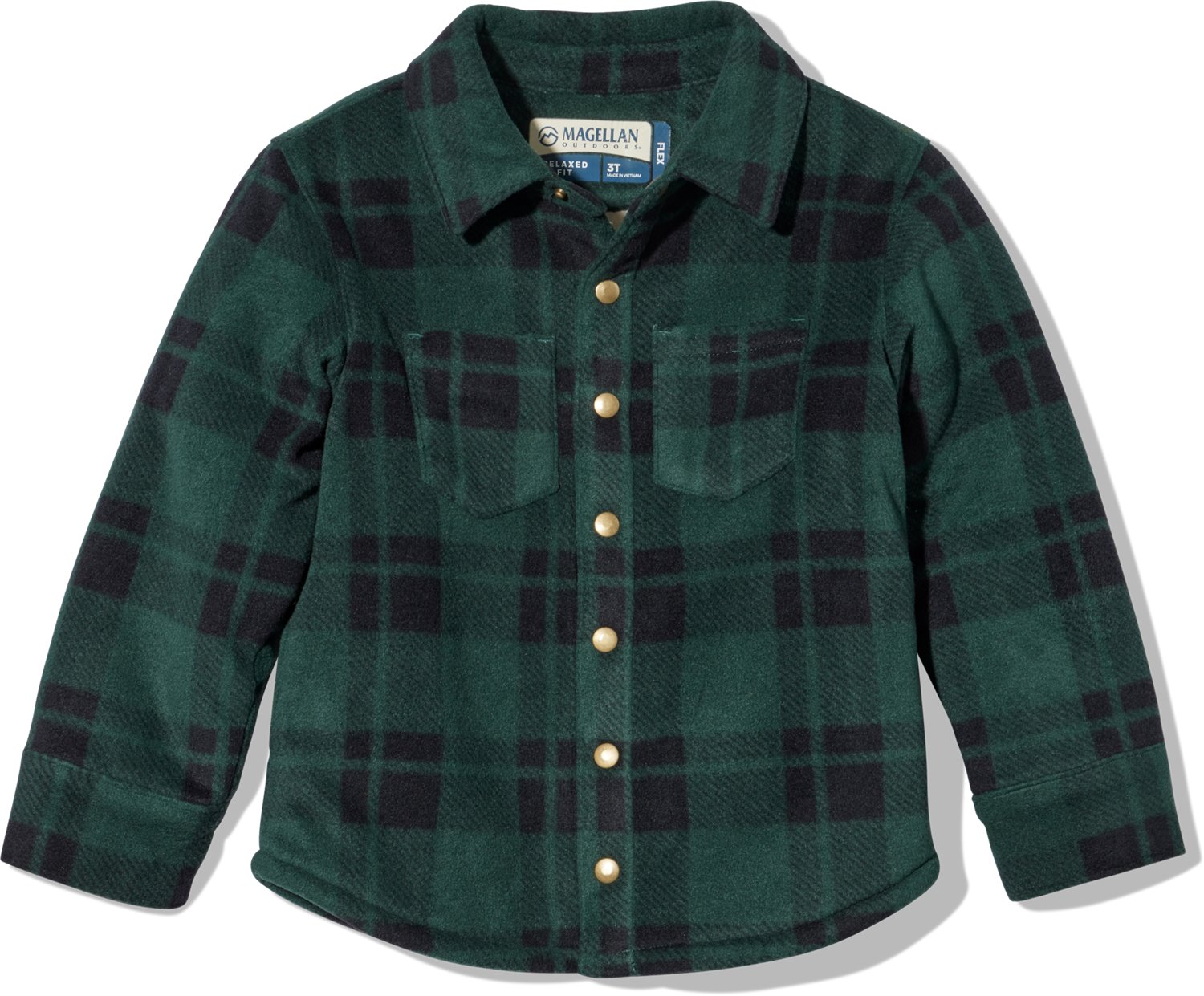 Magellan Outdoors Boys' Campfire Printed Fleece Jacket - view number 2