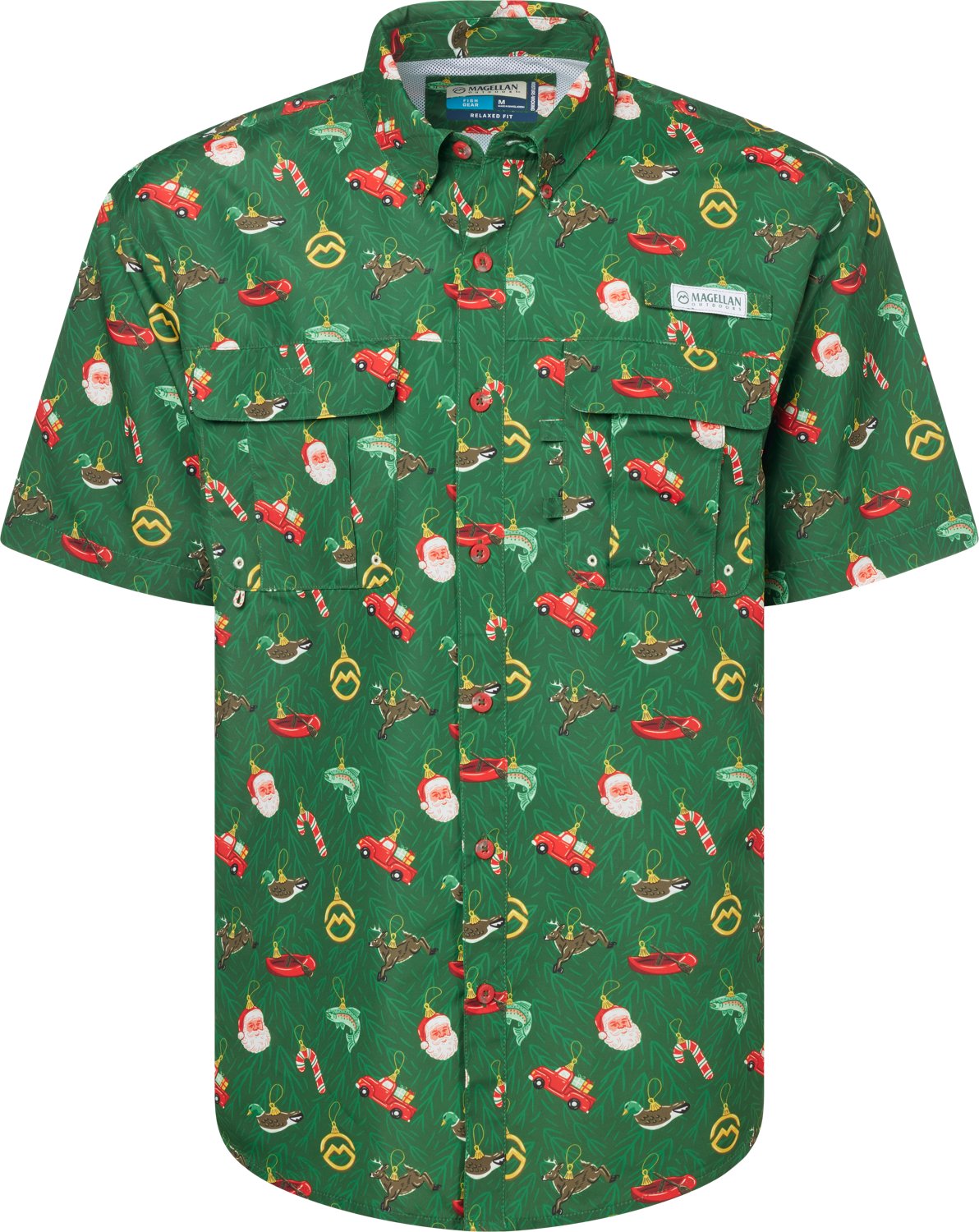 Magellan Outdoors Fishing Shirt Holiday Ornaments Short Sleeve T-shirt