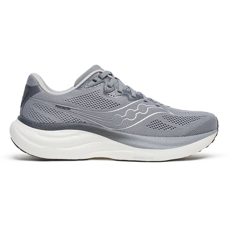 Saucony Men's Ride 19 Running Shoes, 14 W, Flint/Shadow