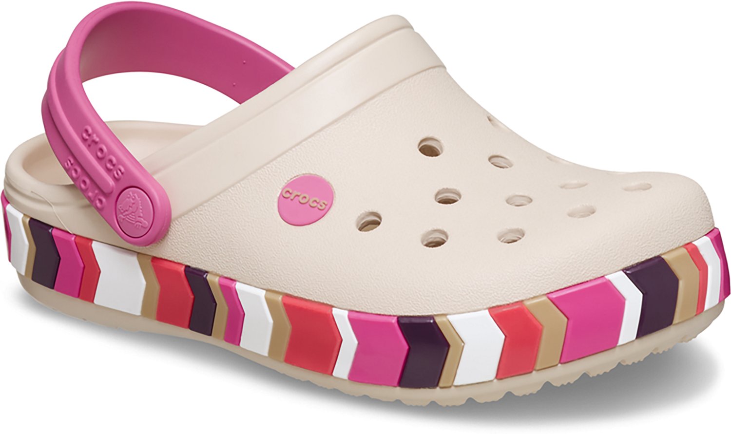 Crocs Kids' Crocband Chevron Band Clog - view number 2