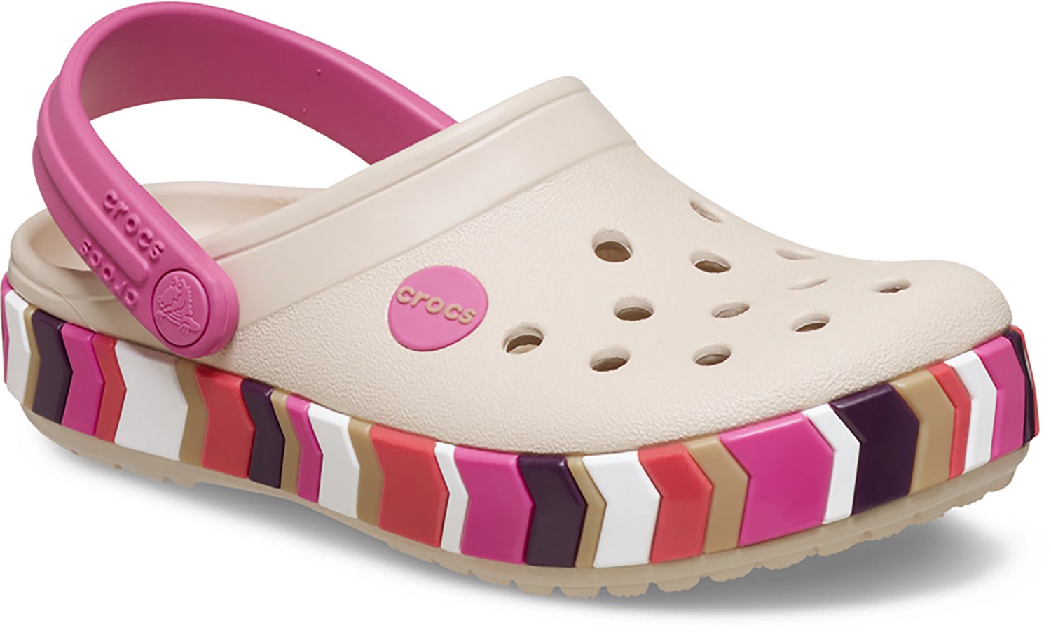 Crocs Toddlers' Crocband Chevron Band Clog - view number 2