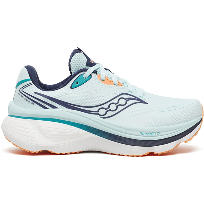 Saucony Women's Hurricane 26 Running Shoes, Size 9.5, Spa/Naval