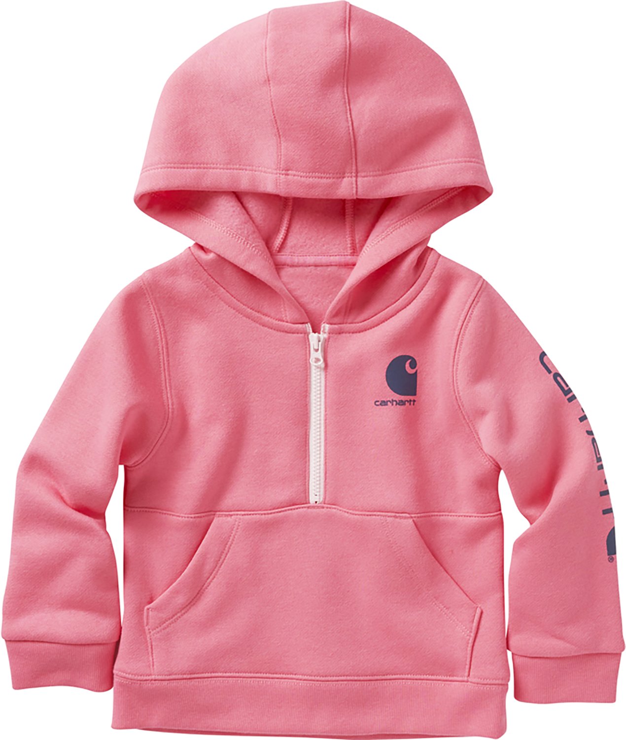 Carhartt Infant Girls' Long Sleeve 1/2 Zip Sweatshirt - view number 5