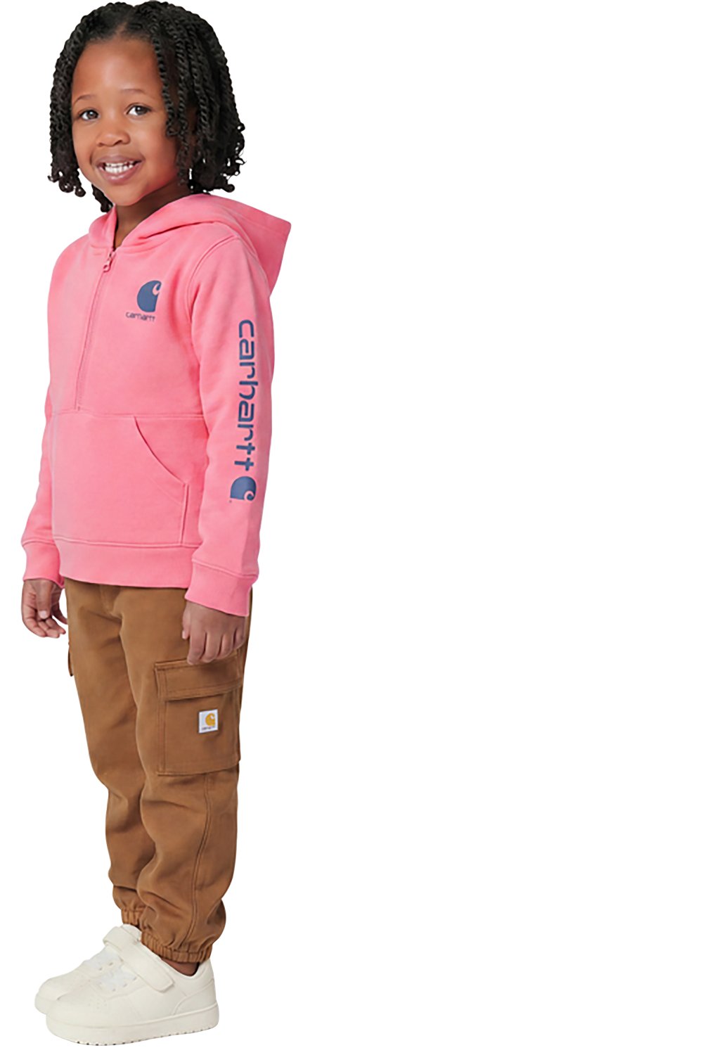 Carhartt Infant Girls' Long Sleeve 1/2 Zip Sweatshirt - view number 4