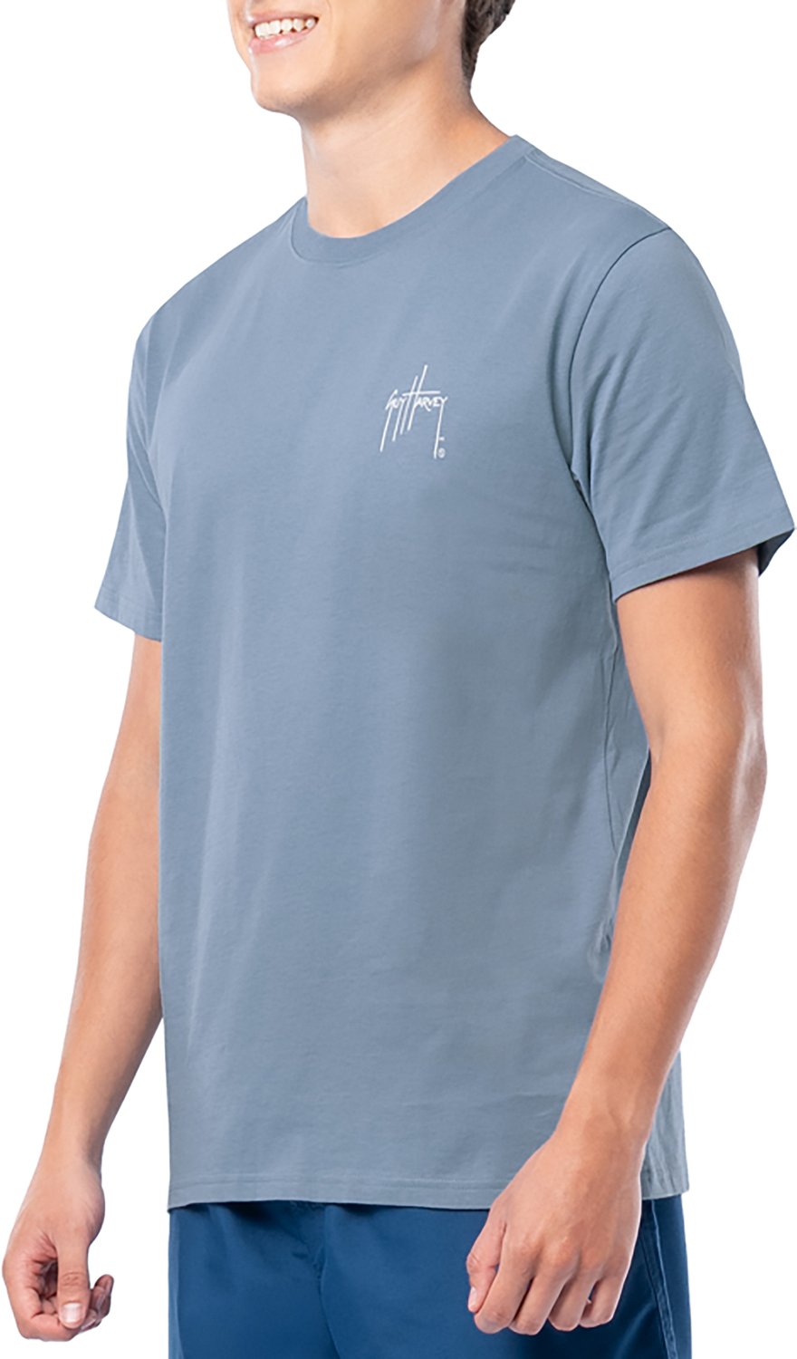 Guy Harvey Men’s Harborlite Seafood Supply GFX T-shirt - view number 3