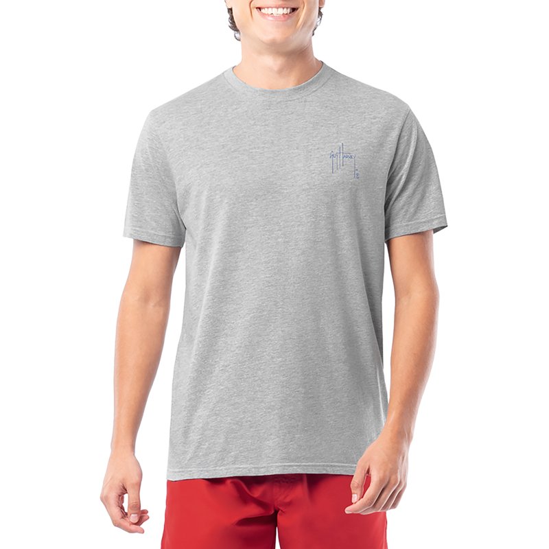 Guy Harvey Men's Patriot HarborLite Shirt, in Sport Grey, Size Medium | by West Marine