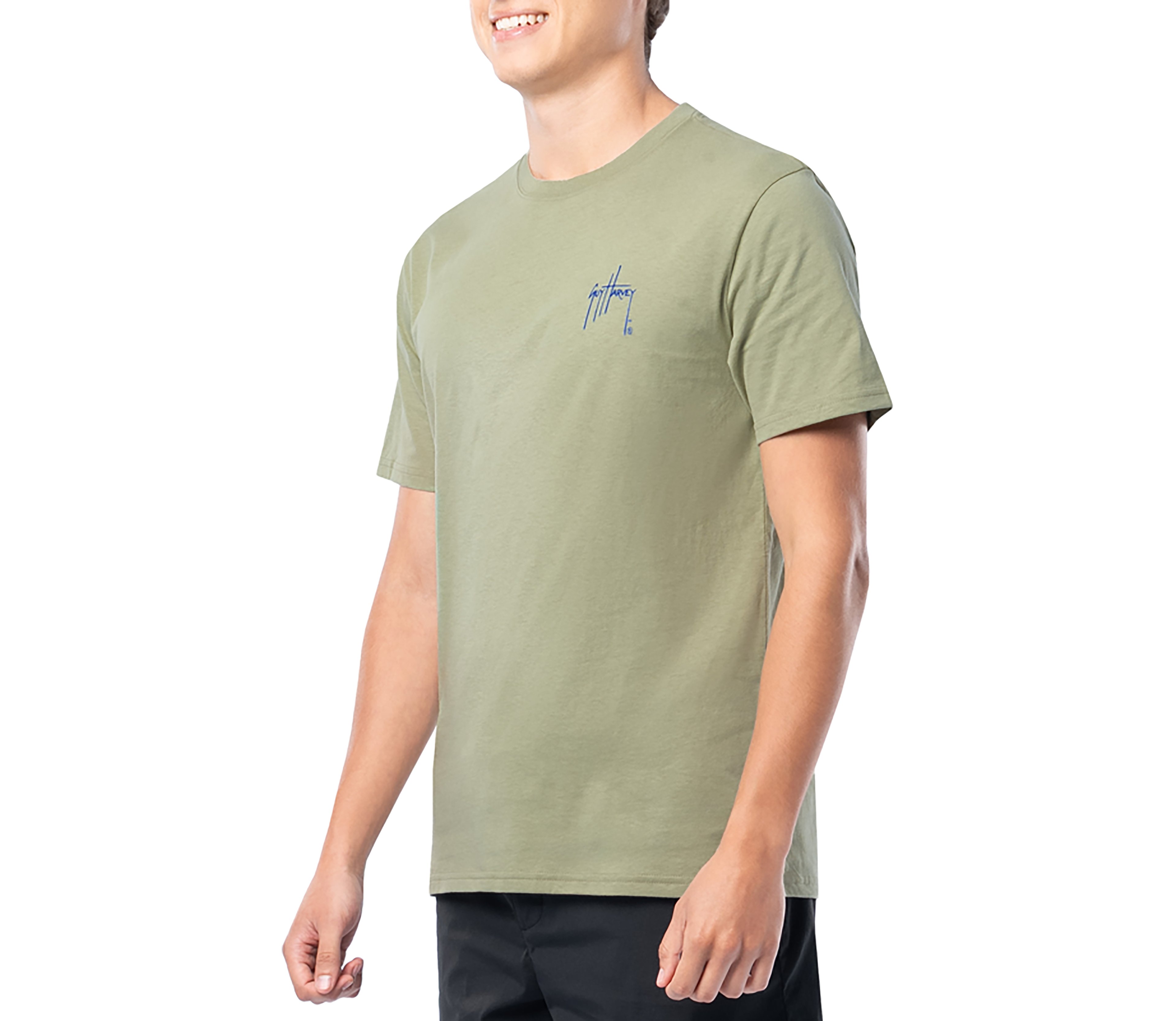 Guy Harvey Men’s Harborlite Trout Wranglers GFX T-shirt