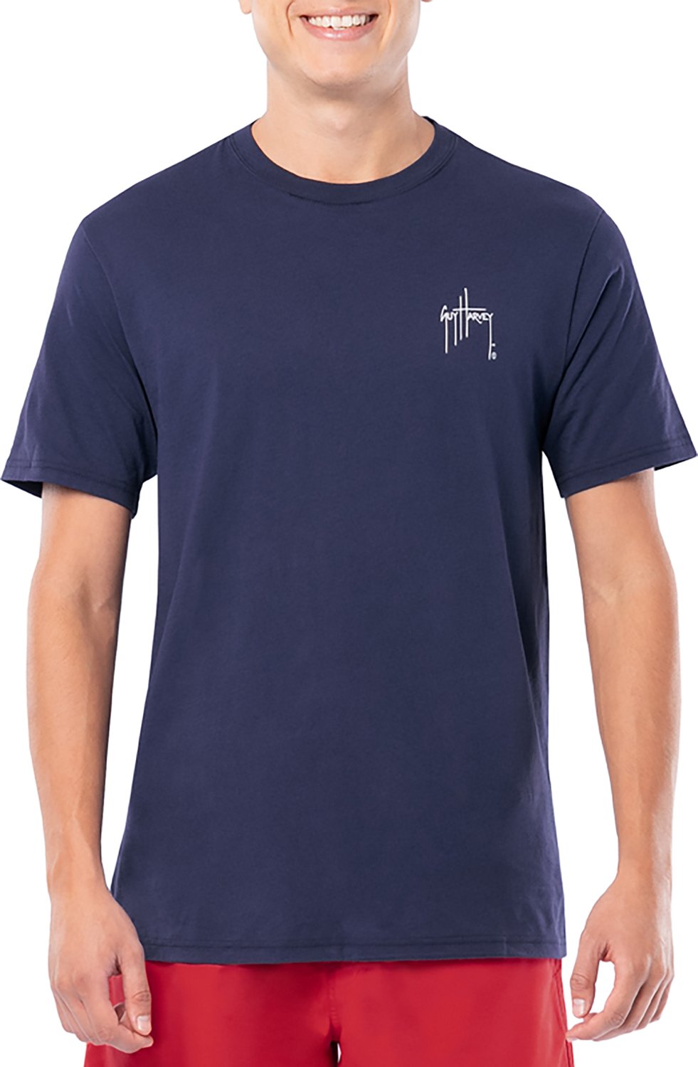 Guy Harvey Men’s Harborlite Mako Conservation GFX T-shirt