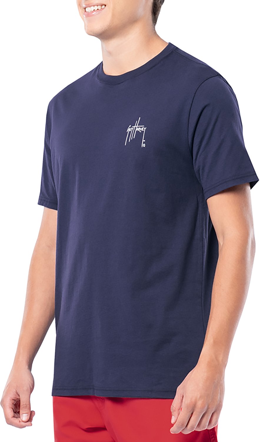 Guy Harvey Men’s Harborlite Mako Conservation GFX T-shirt - view number 2