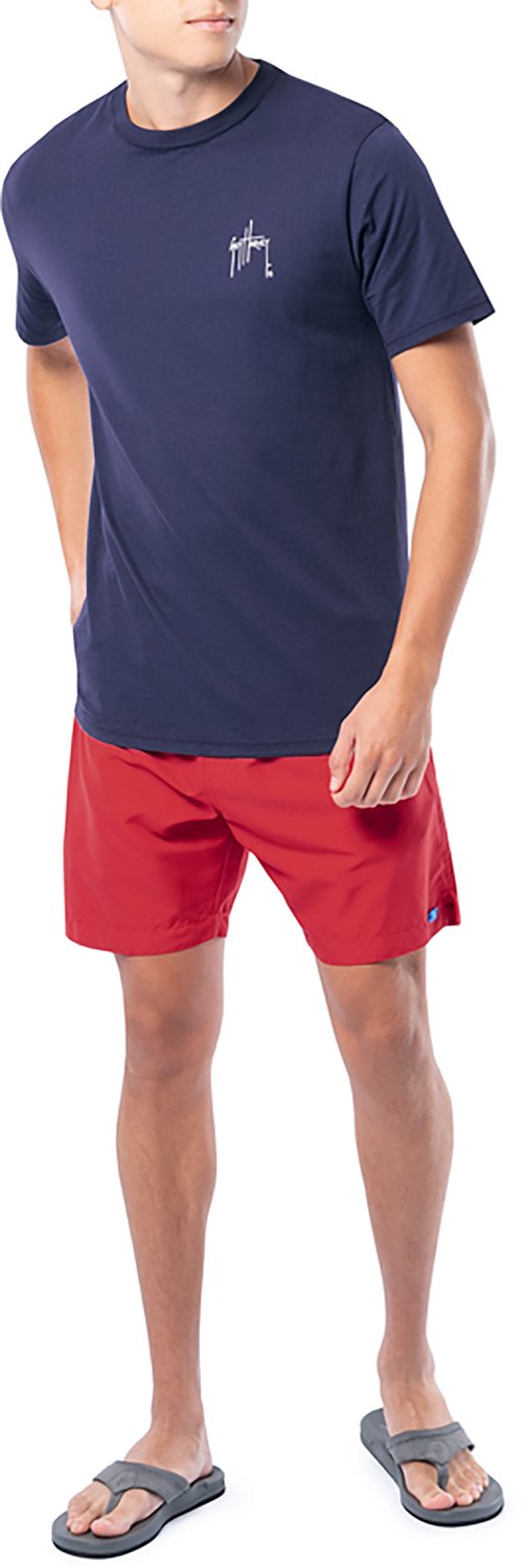 Guy Harvey Men’s Harborlite Mako Conservation GFX T-shirt - view number 4