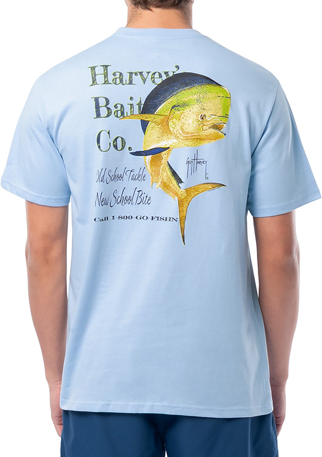 Guy Harvey Men’s OG Harvey's Bait Co. GFX T-shirt - view number 3