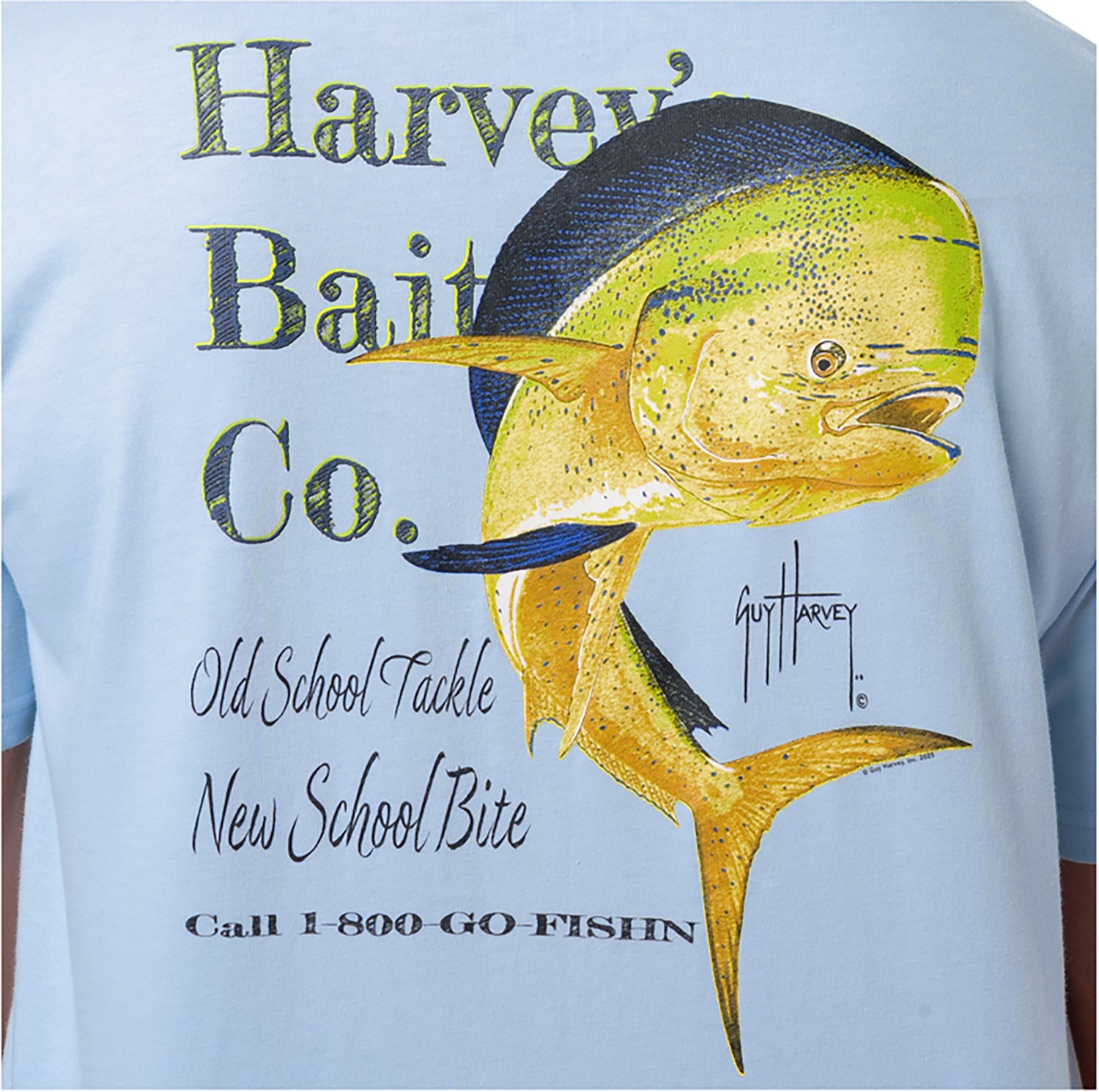 Guy Harvey Men’s OG Harvey's Bait Co. GFX T-shirt - view number 6