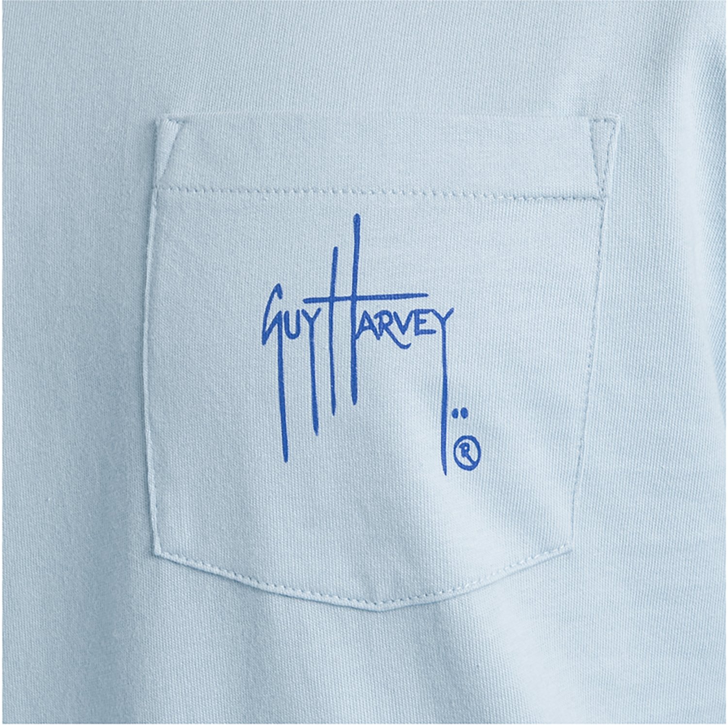 Guy Harvey Men’s OG Bill Collector GFX Pocket T-shirt - view number 5