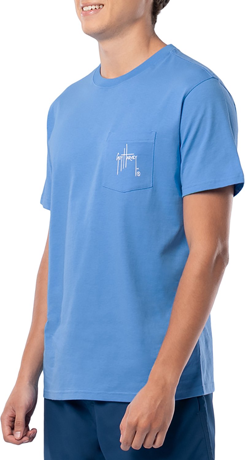 Guy Harvey Men’s OG Sunset GFX Pocket T-shirt - view number 2