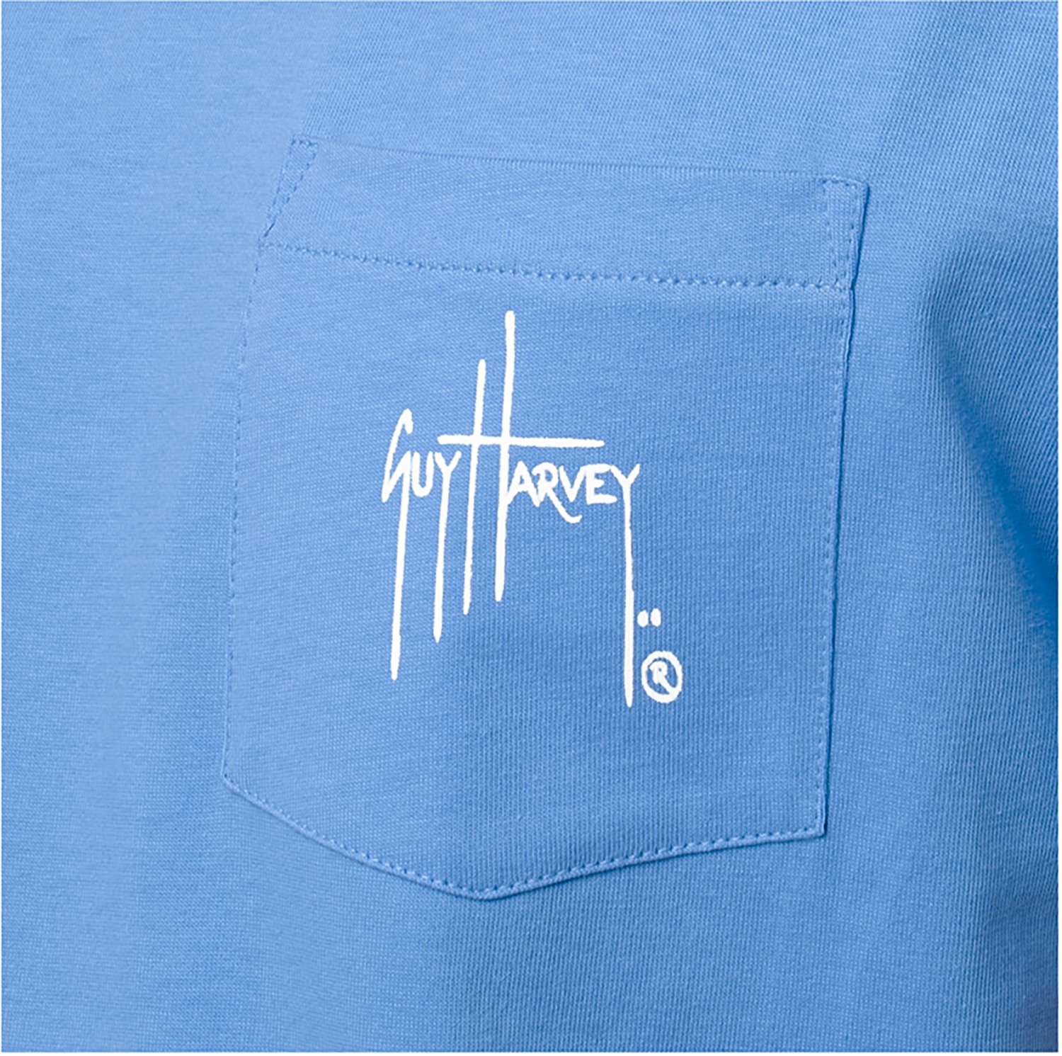 Guy Harvey Men’s OG Sunset GFX Pocket T-shirt - view number 5