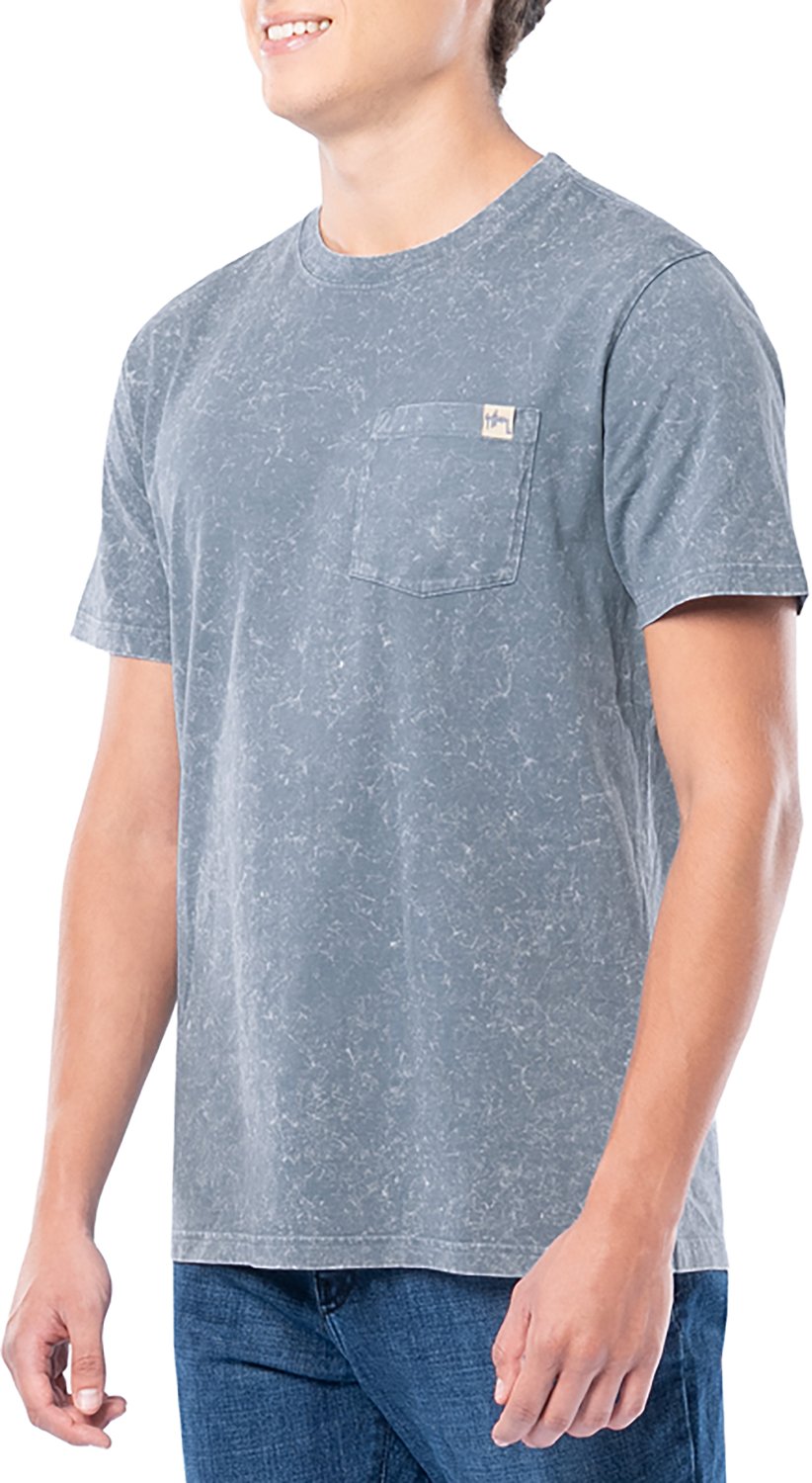Guy Harvey Men’s Coastal Wash Trap to Table GFX Pocket T-shirt - view number 2