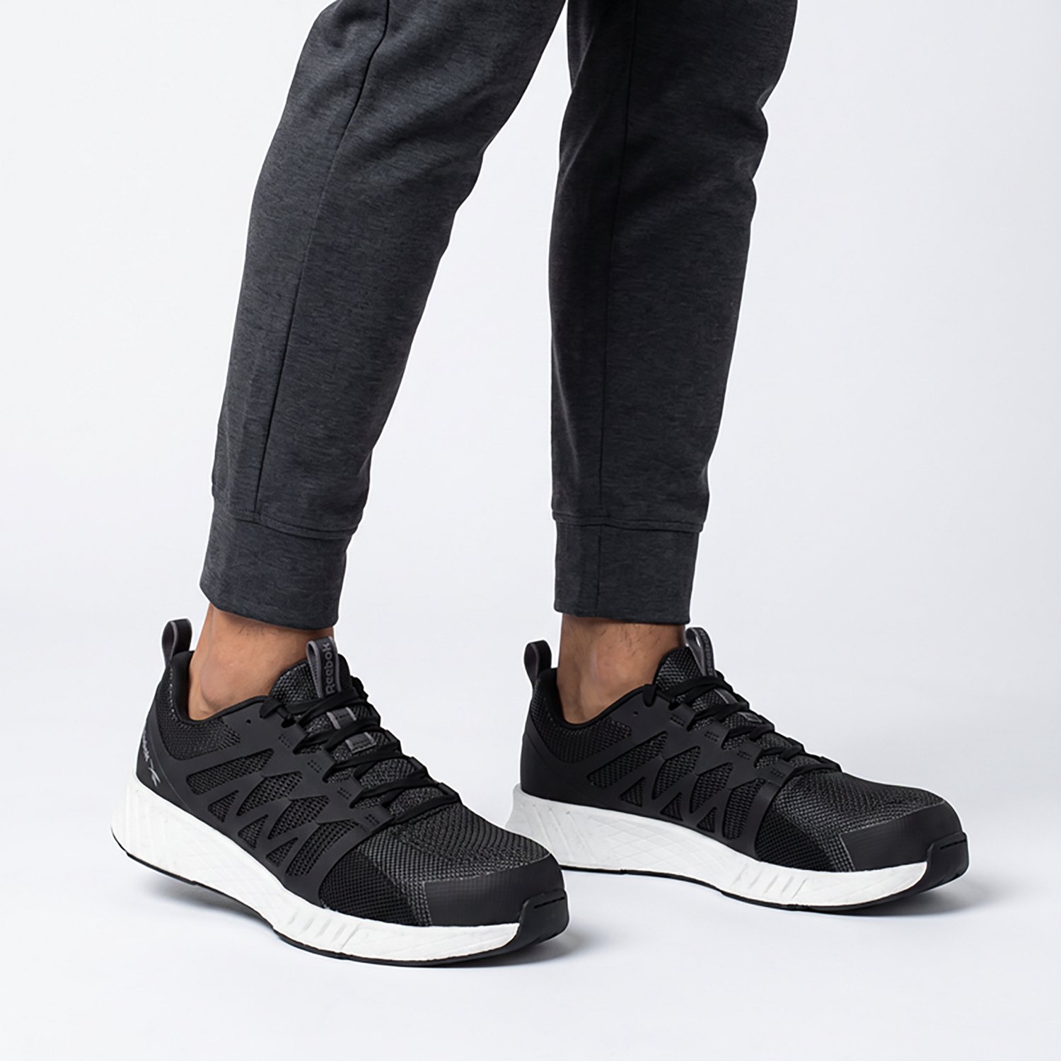 Reebok Men's Fusion Flexweave FloatRide Athletic Work Shoes - view number 6