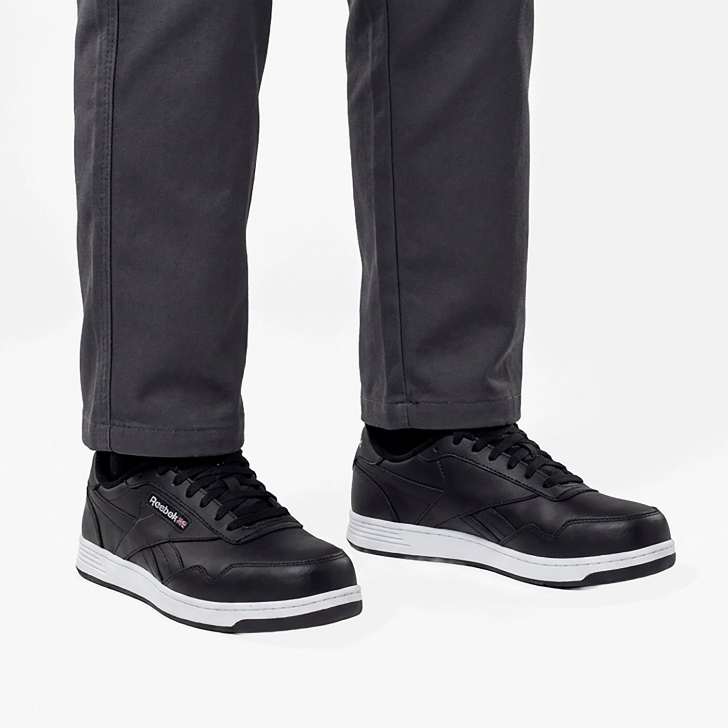 Reebok Men's Club Classic Composite Toe Work Shoes - view number 6