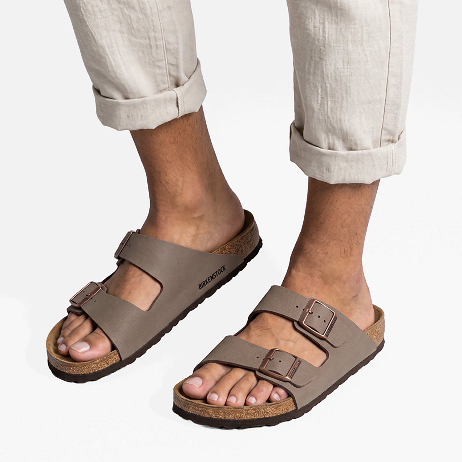 Birkenstock Men's Arizona Birkibuc Sandals                                                                                       - view number 5