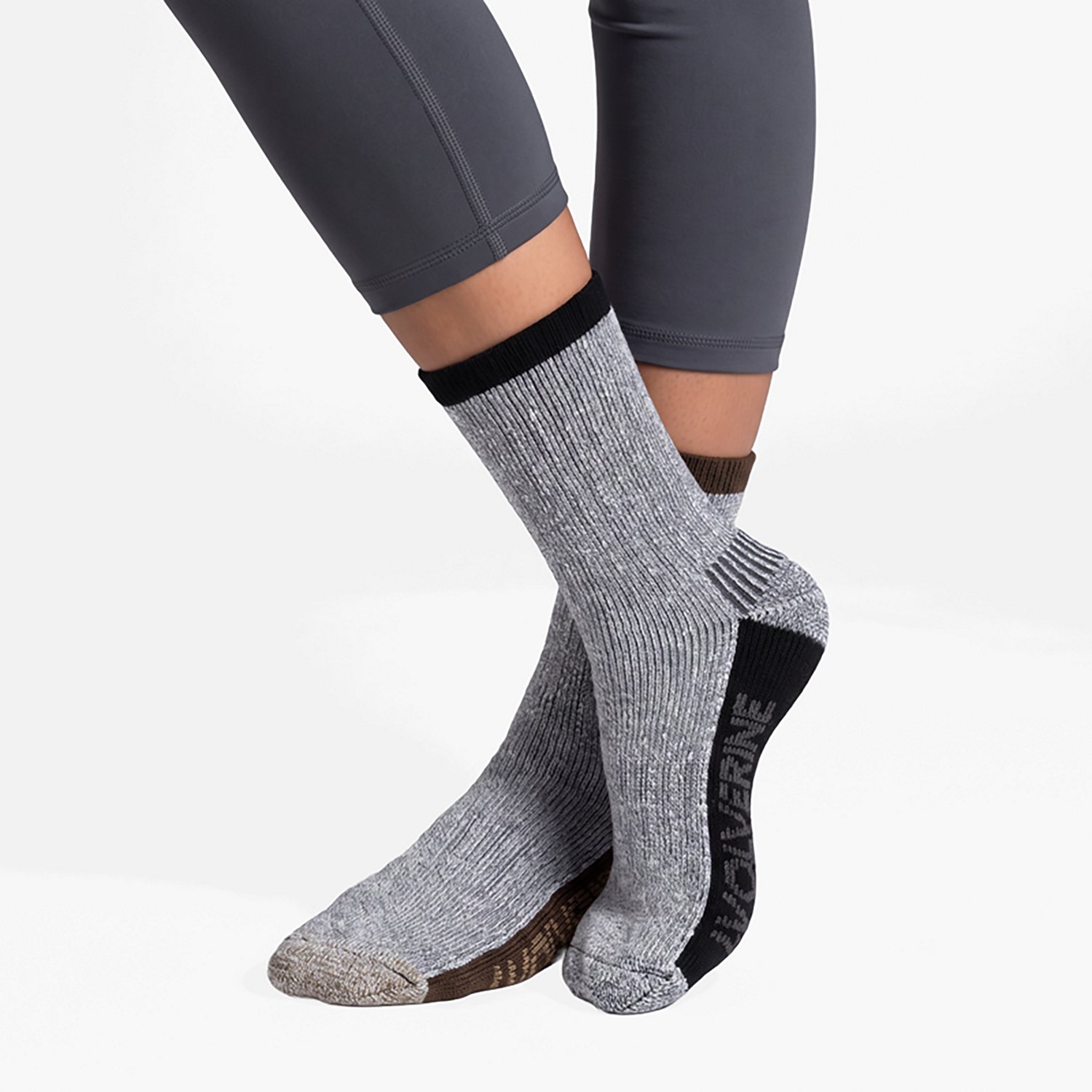 Wolverine Adults' Luton Thermal Crew Socks - view number 2