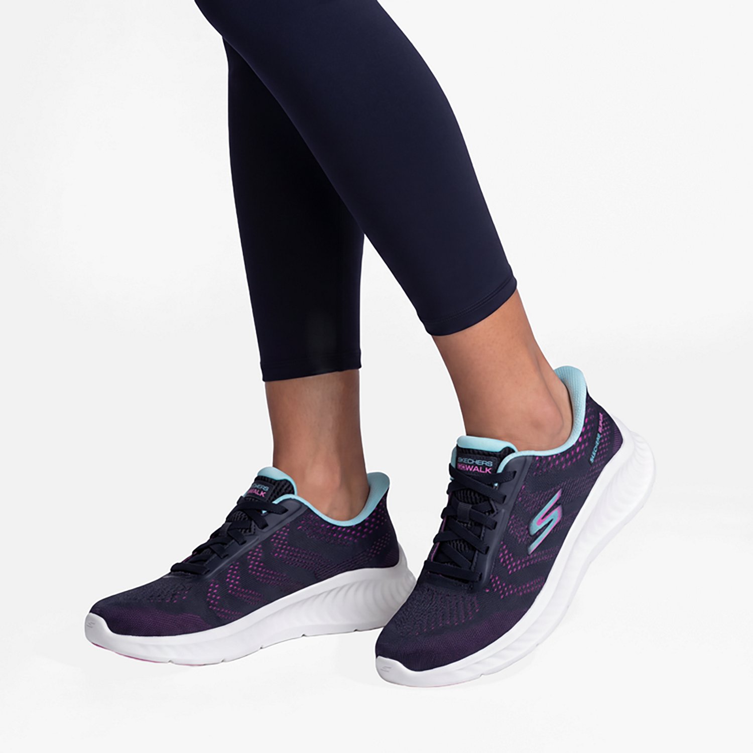 SKECHERS Women's Go Walk Now Slip In Shoes - view number 6