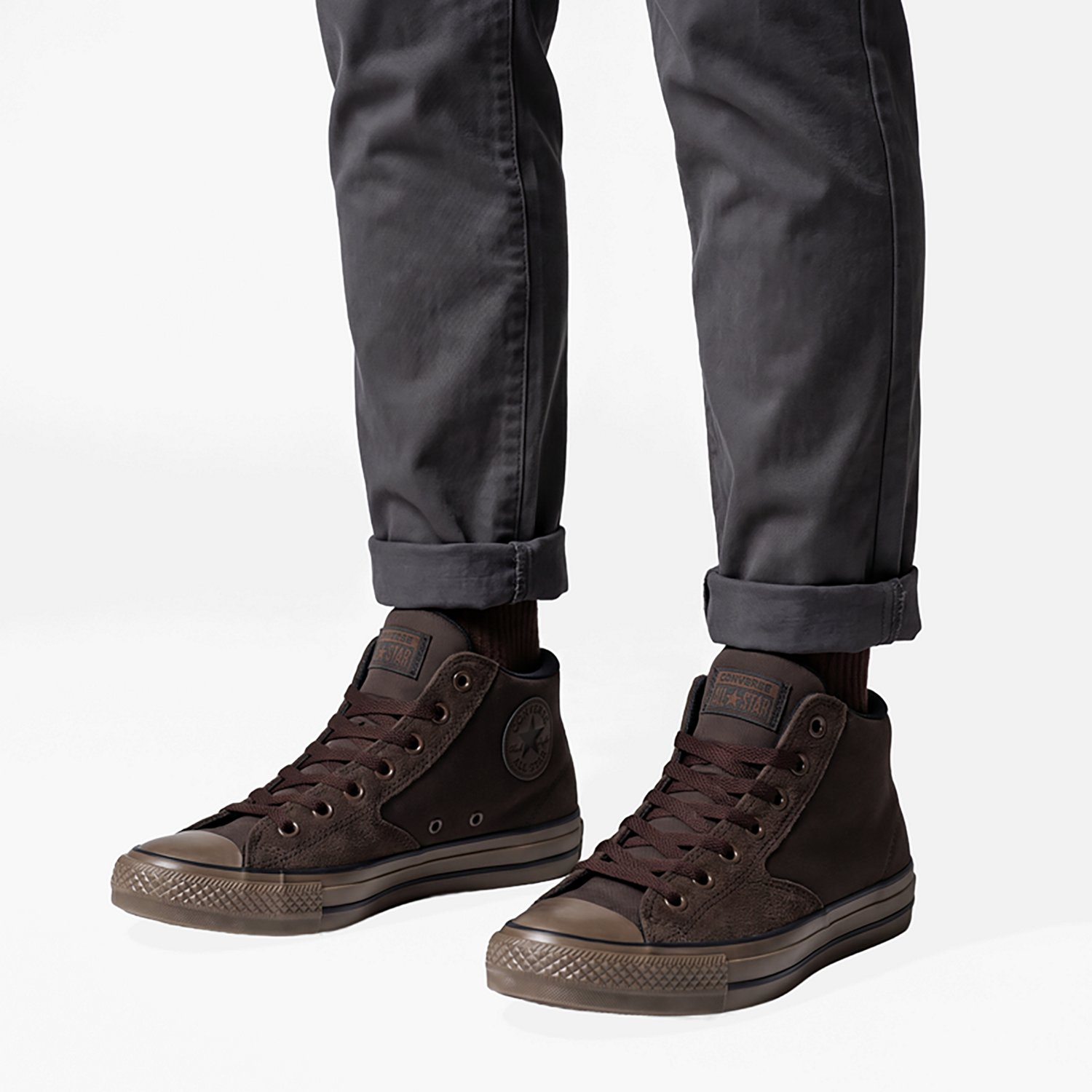 Converse Men's Chuck Taylor All Star Malden Street Suede Shoes - view number 5