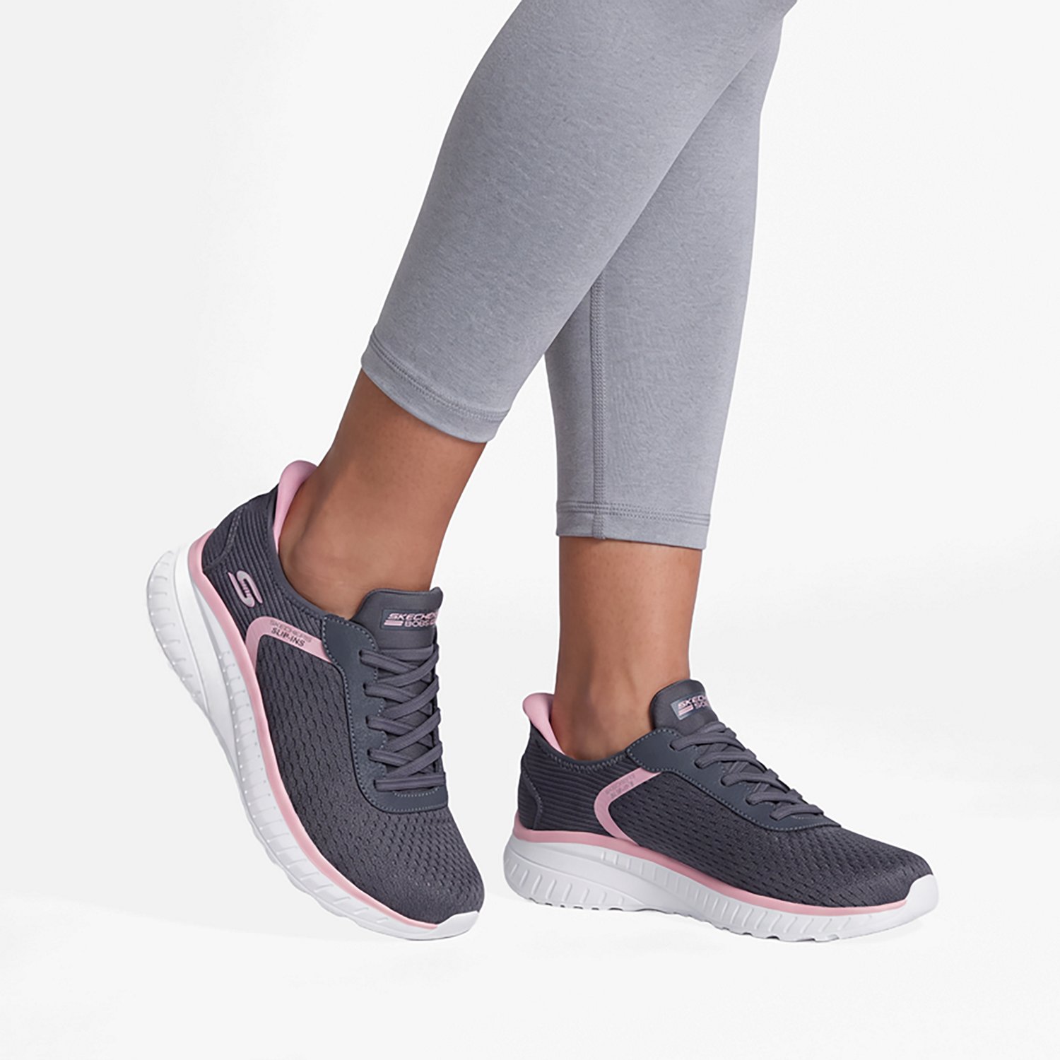 SKECHERS Women's BOBS Sport Squad Chaos Slip-in Shoes - view number 6