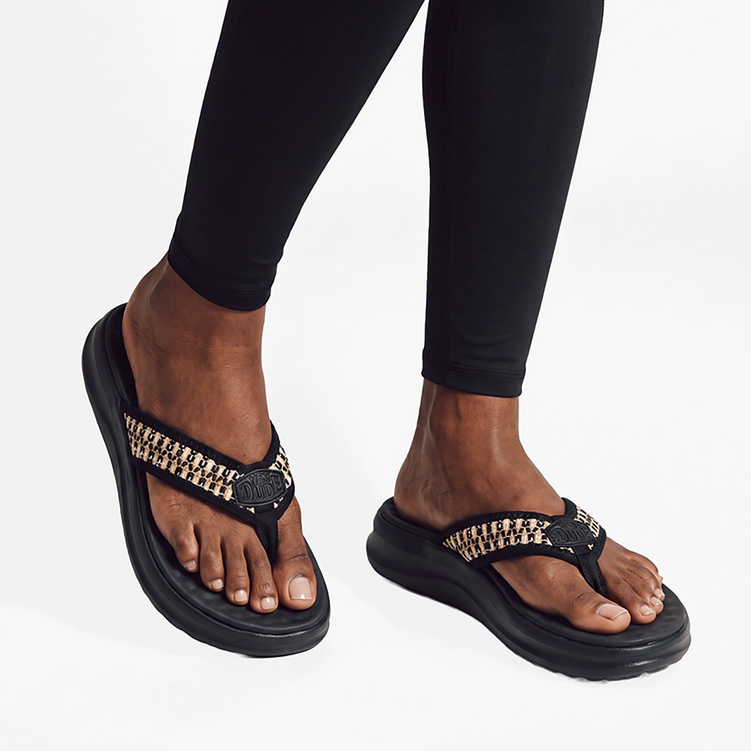 HEYDUDE Women's Tide Flip Flops - view number 8