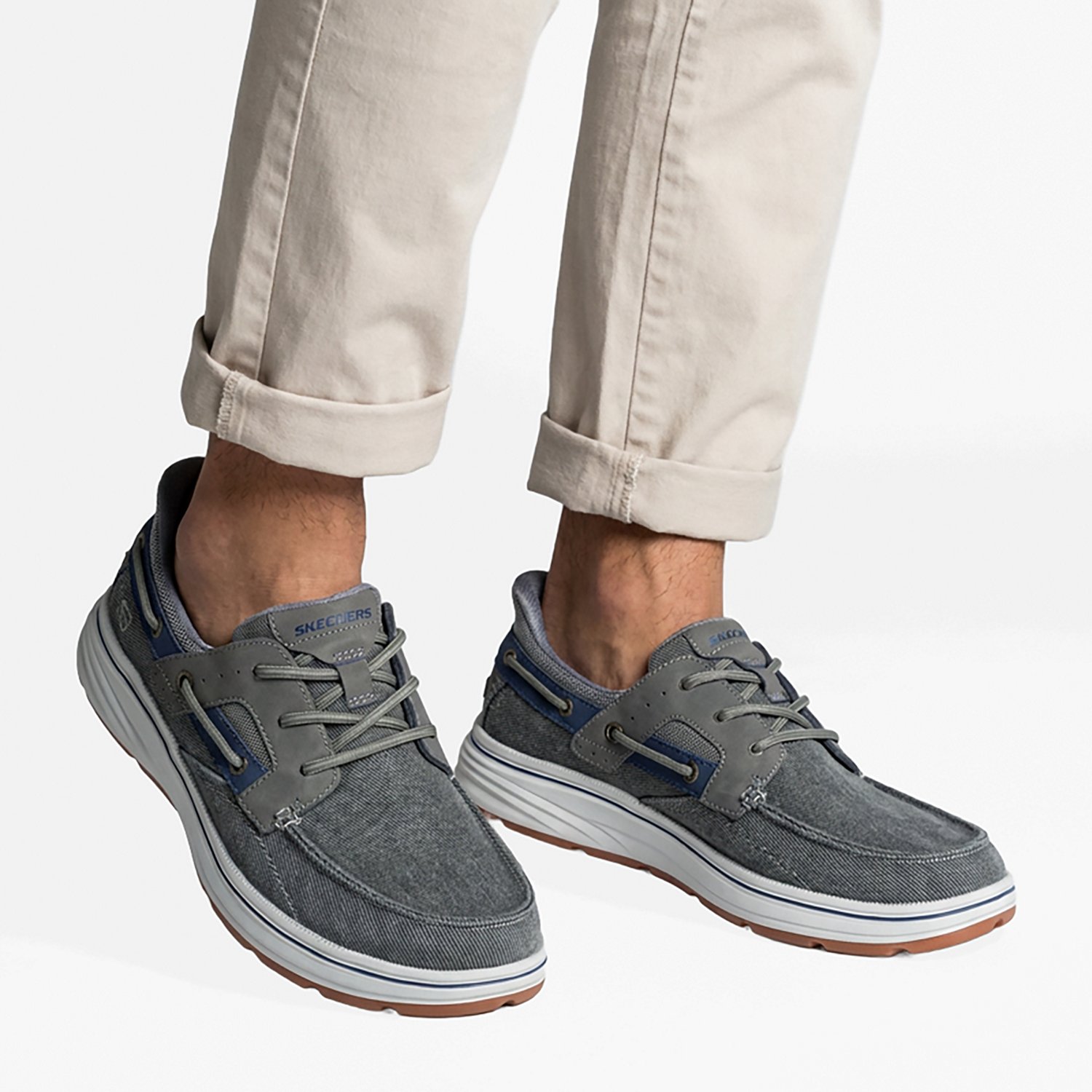 SKECHERS Men's Slip-Ins Relaxed Fit Troutt Shoes - view number 6