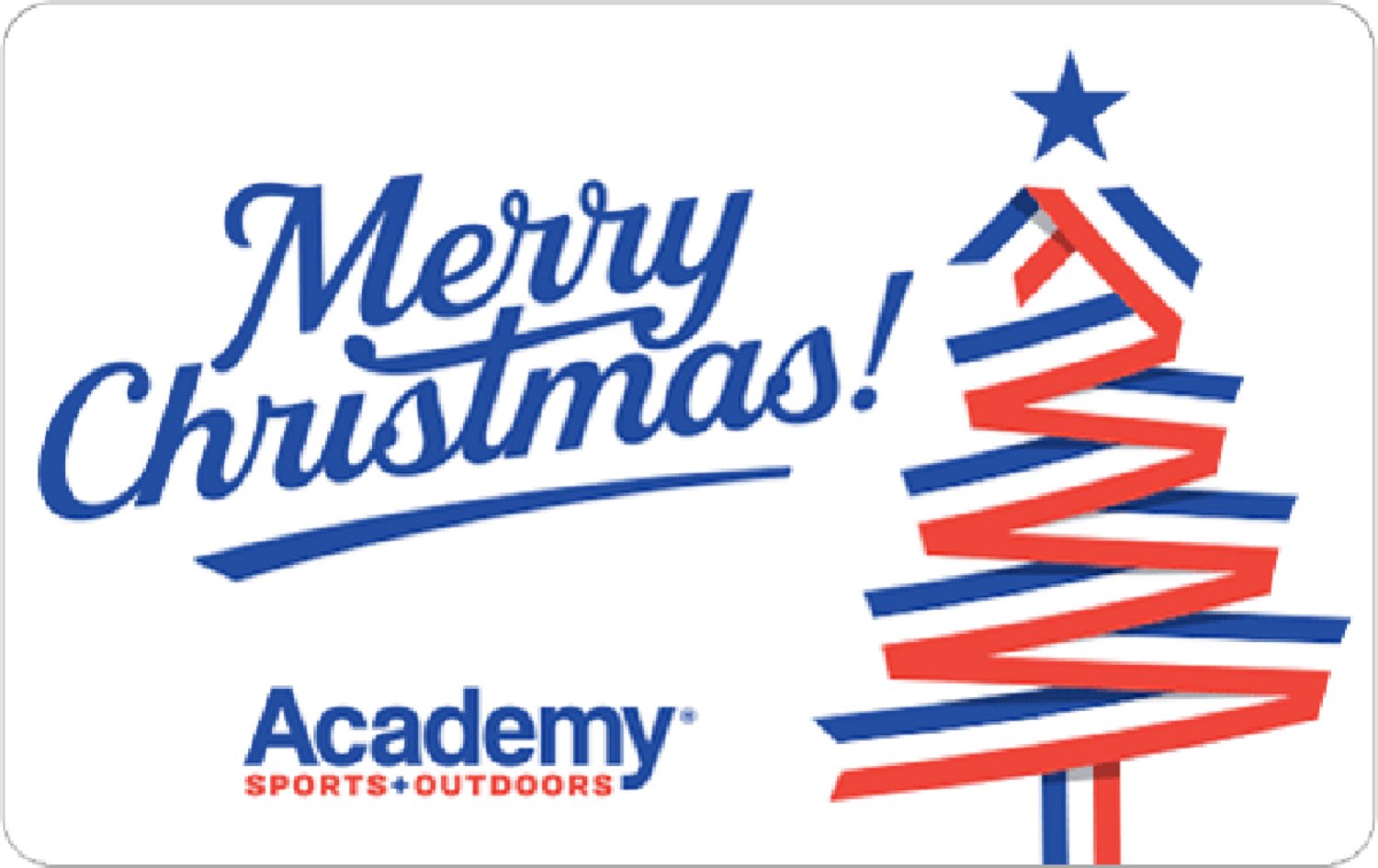 eGift Card – Merry Christmas Ribbon Tree