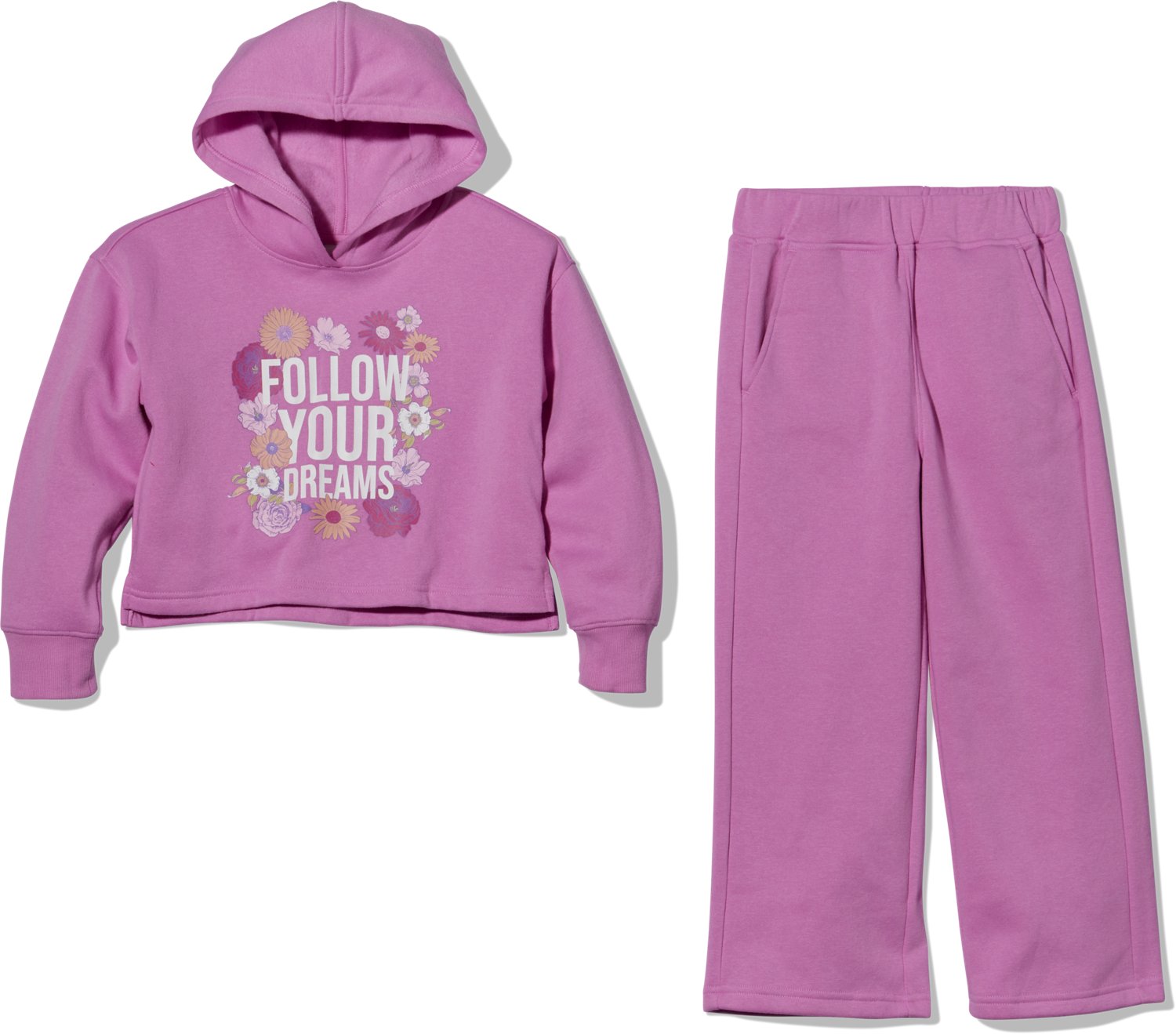 BCG Girls' 4-6X Dreams Hoodie Set