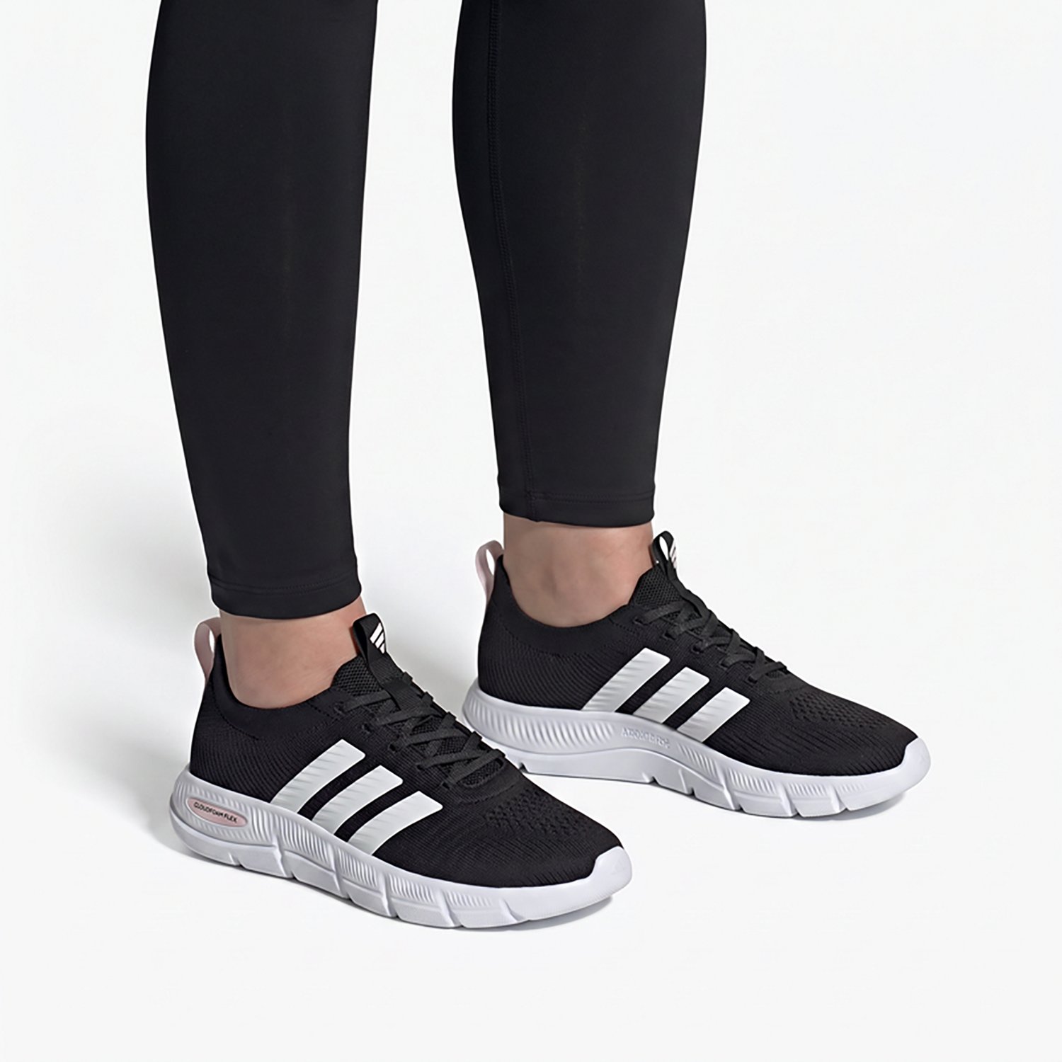 adidas Women's CLOUDFOAM Flex-Slounge Sportswear Shoes - view number 7