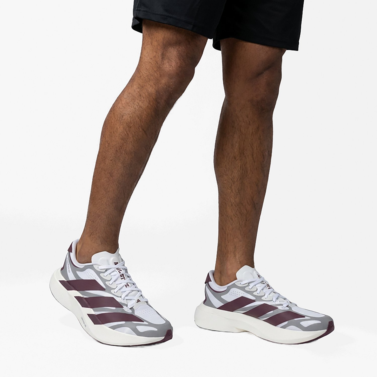 Unisex adidas Mississippi State Bulldogs Adizero EVO SL EXO Sneakers