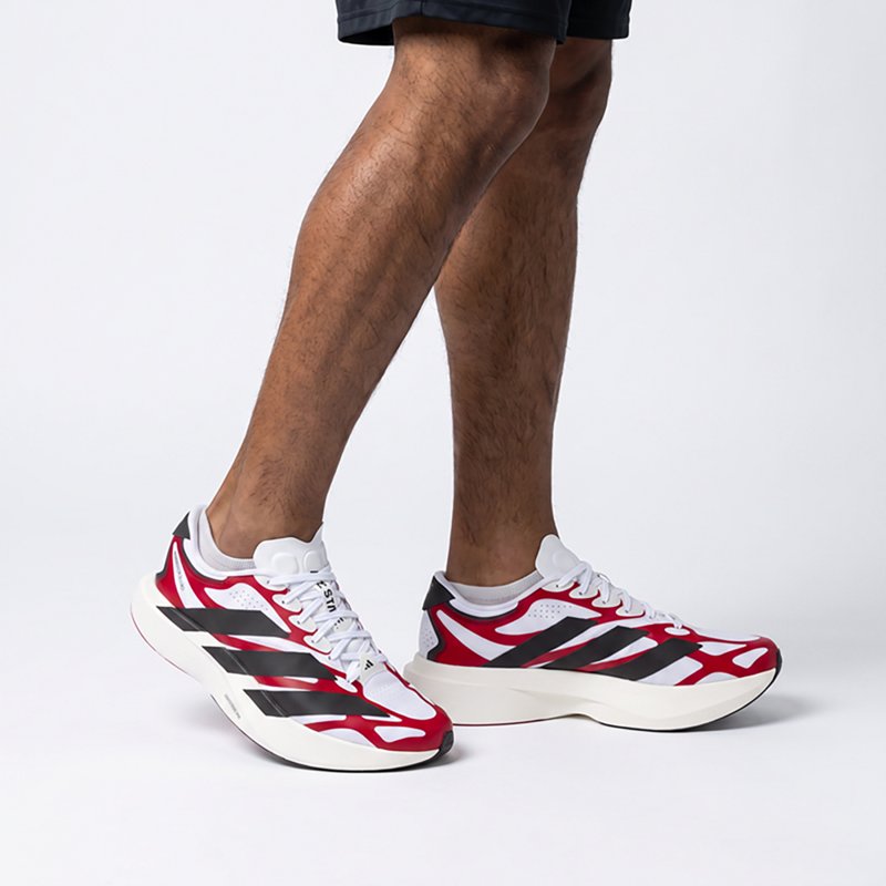 Unisex adidas NC State Wolfpack Adizero EVO SL EXO Sneakers