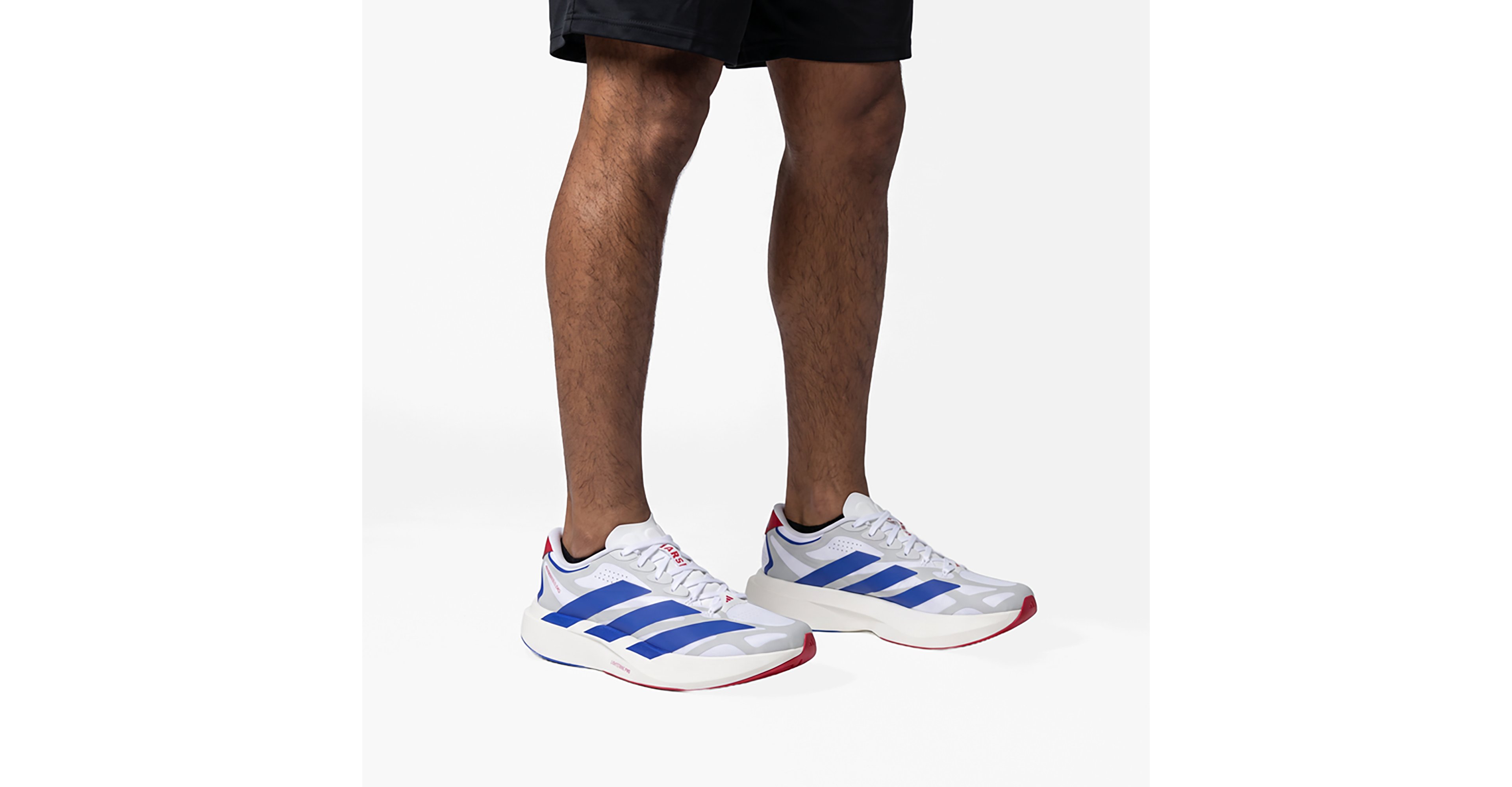 Unisex adidas Kansas Jayhawks Adizero EVO SL EXO Sneakers