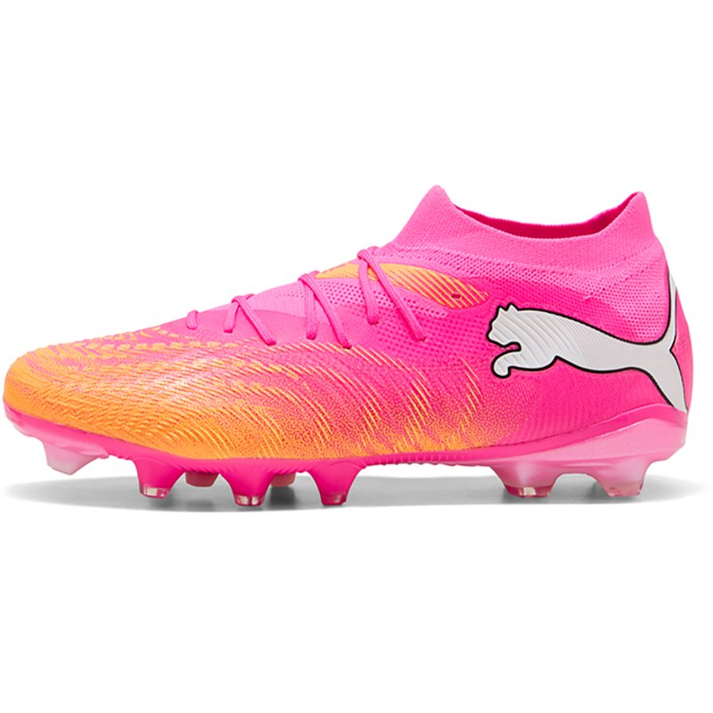 PUMA FUTURE 9 MATCH Men's Firm/Artificial Ground Soccer Cleats in Pink, Size 8.5