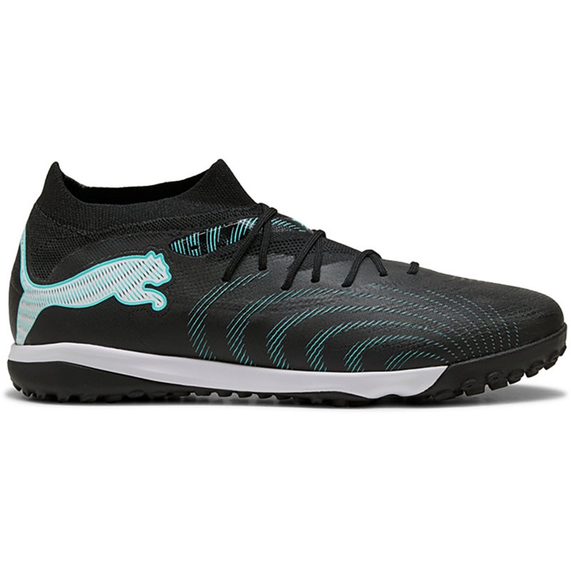 PUMA Future 9 Match Turf Soccer Cleats, M9.5/W11, Black/Green