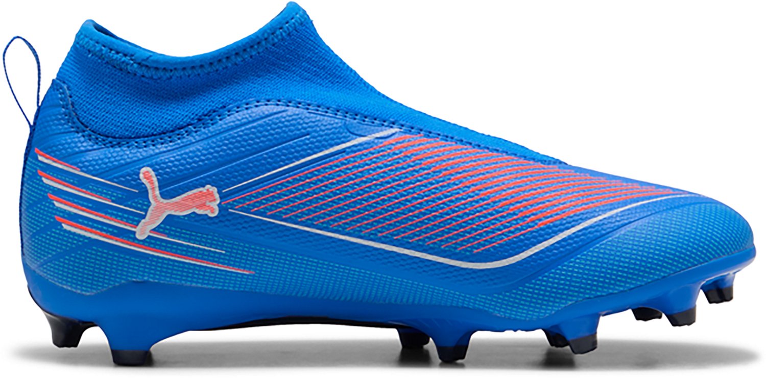 PUMA Kids' Ultra 6 Match+ Laceless FG/AG Soccer Cleats