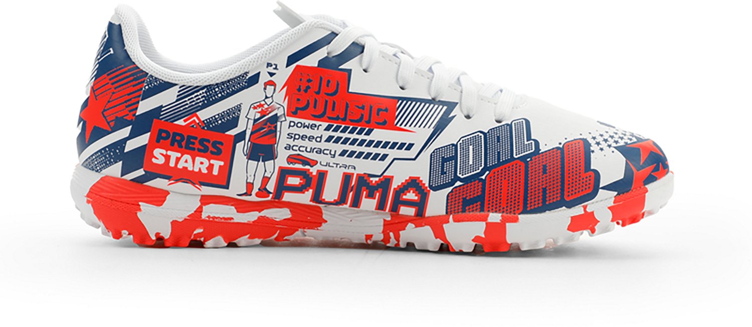 PUMA Kids' Ultra CP Legacy TT Soccer Cleats - view number 2
