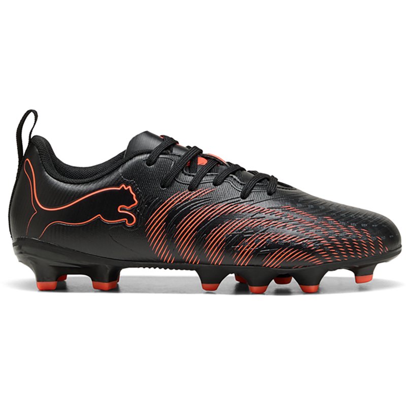 PUMA FUTURE 9 PLAY Big Kids' Firm/Artificial Ground Soccer Cleats in Black, Size 1.5