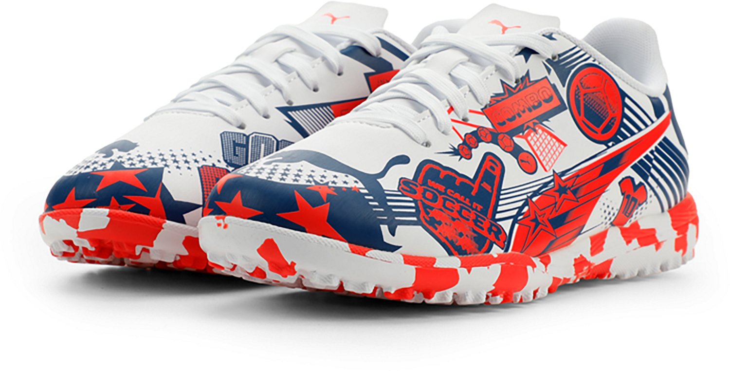 PUMA Kids' Ultra CP Legacy TT Soccer Cleats - view number 3