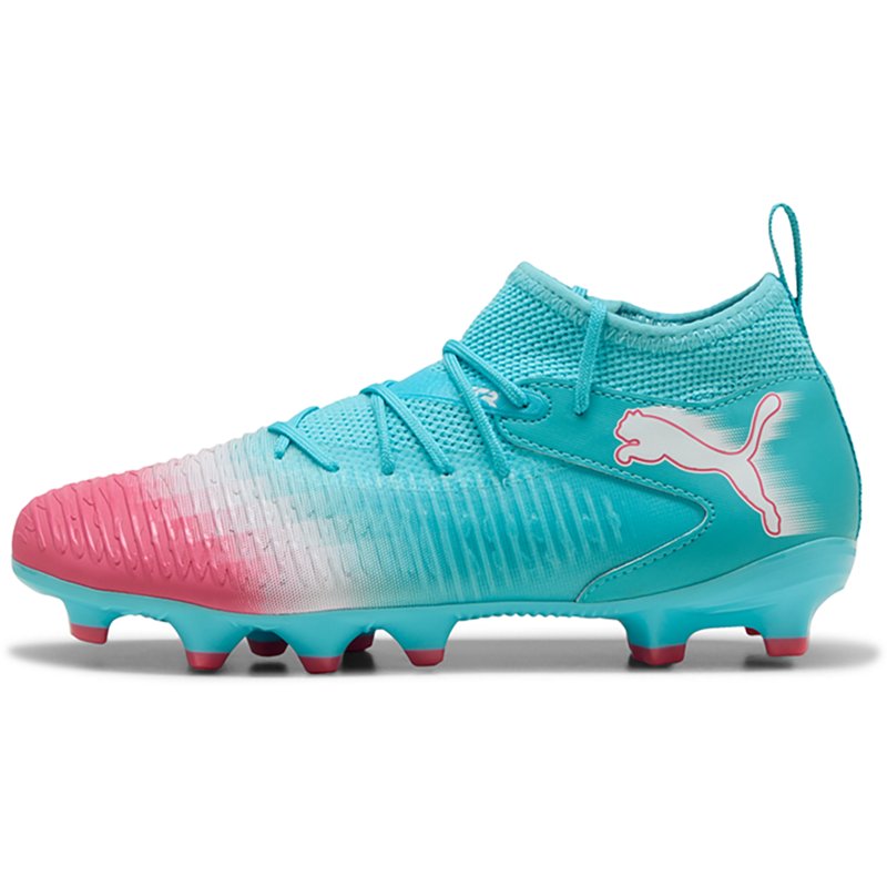PUMA Kids' Future 8 Match Re-Charge FG/AG Soccer Cleats