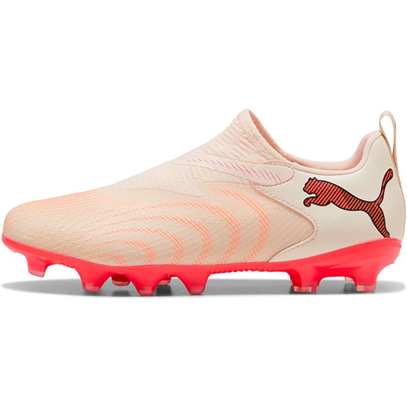PUMA Kids' Future 9 Match Laceless FG/AG Soccer Cleats