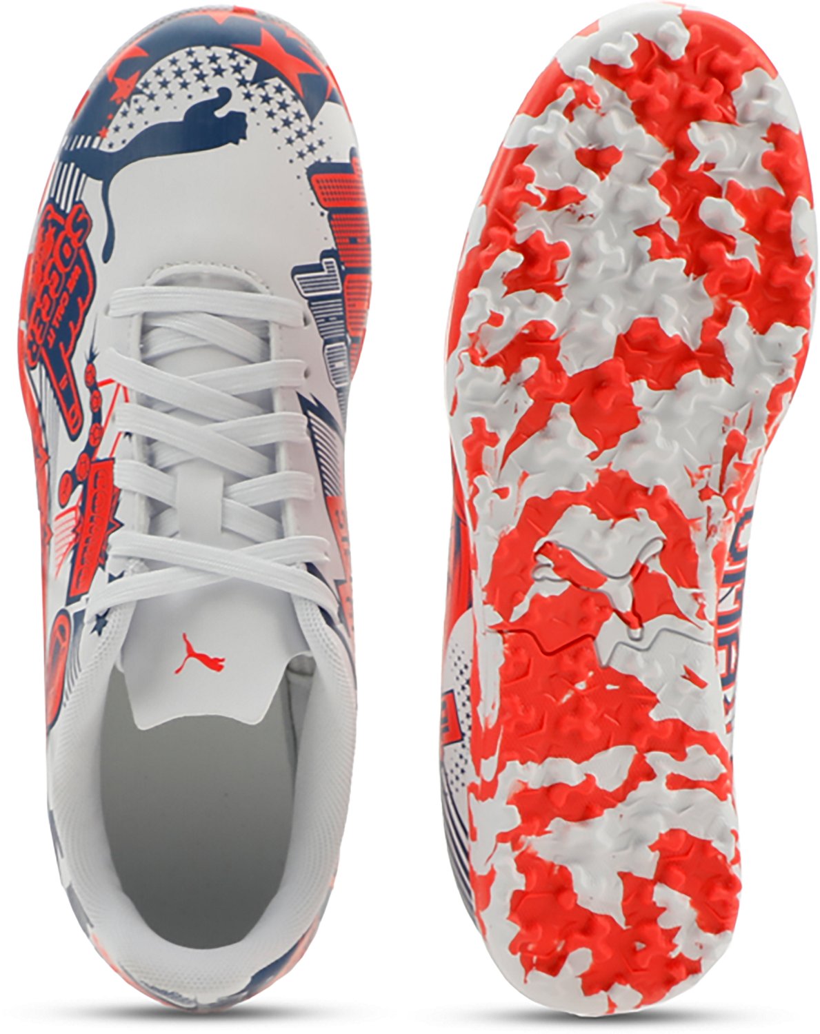 PUMA Kids' Ultra CP Legacy TT Soccer Cleats - view number 5