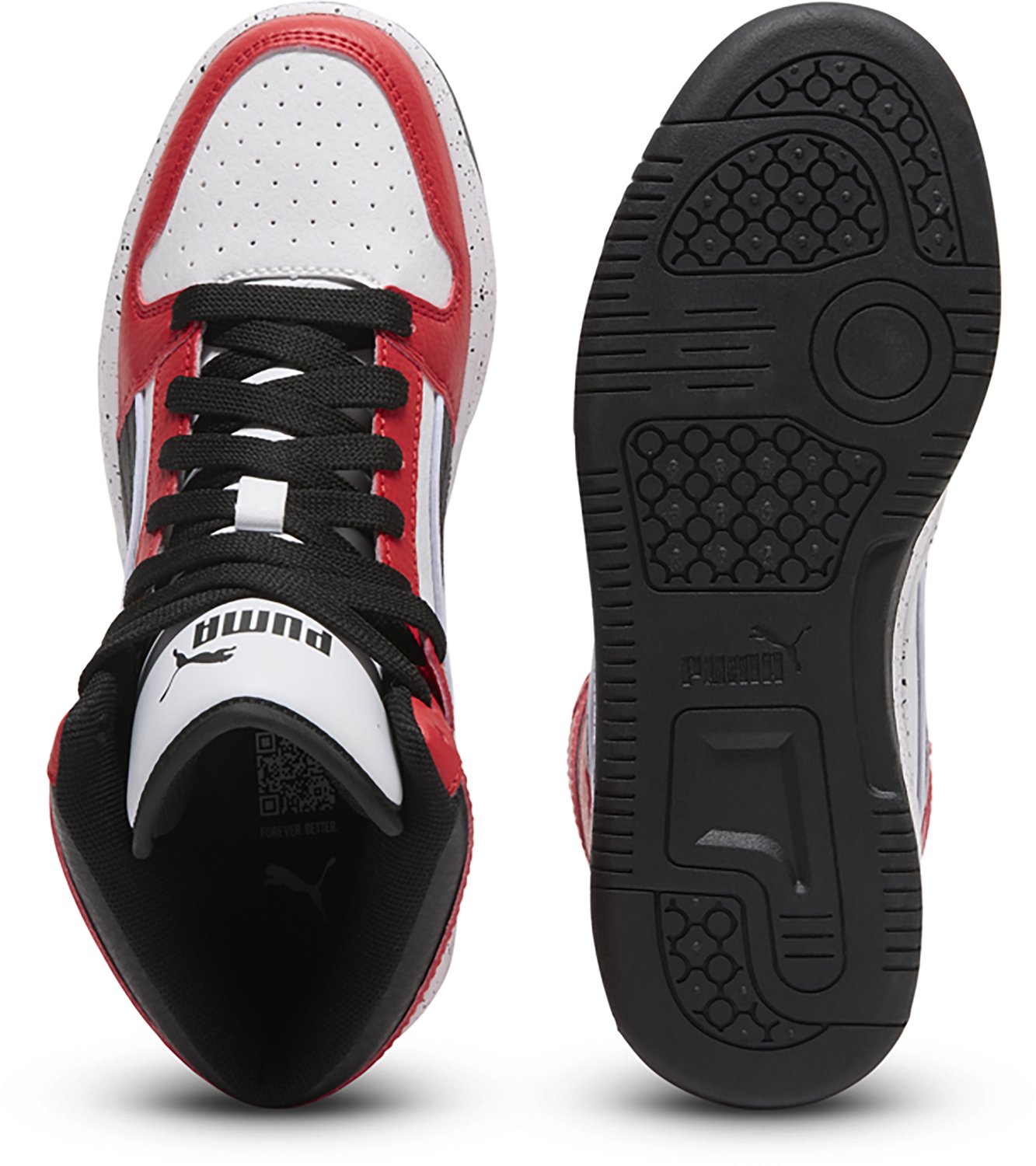 PUMA Kids' Rebound LayUp RCL Elevated Basketball Shoes - view number 5